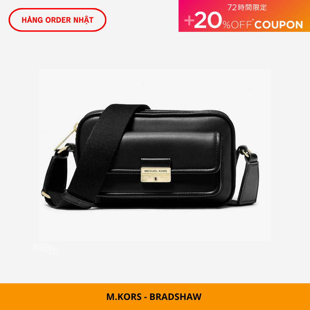 MICHAEL KORS BRADSHAW - TÚI CAMERA SIGNATURE SIÊU CẤP