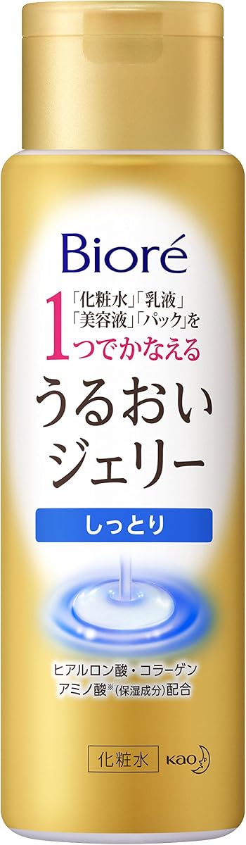 Gel dưỡng Biore Urumoi Jelly - 1 lọ thay 4 bước skincare 180ml