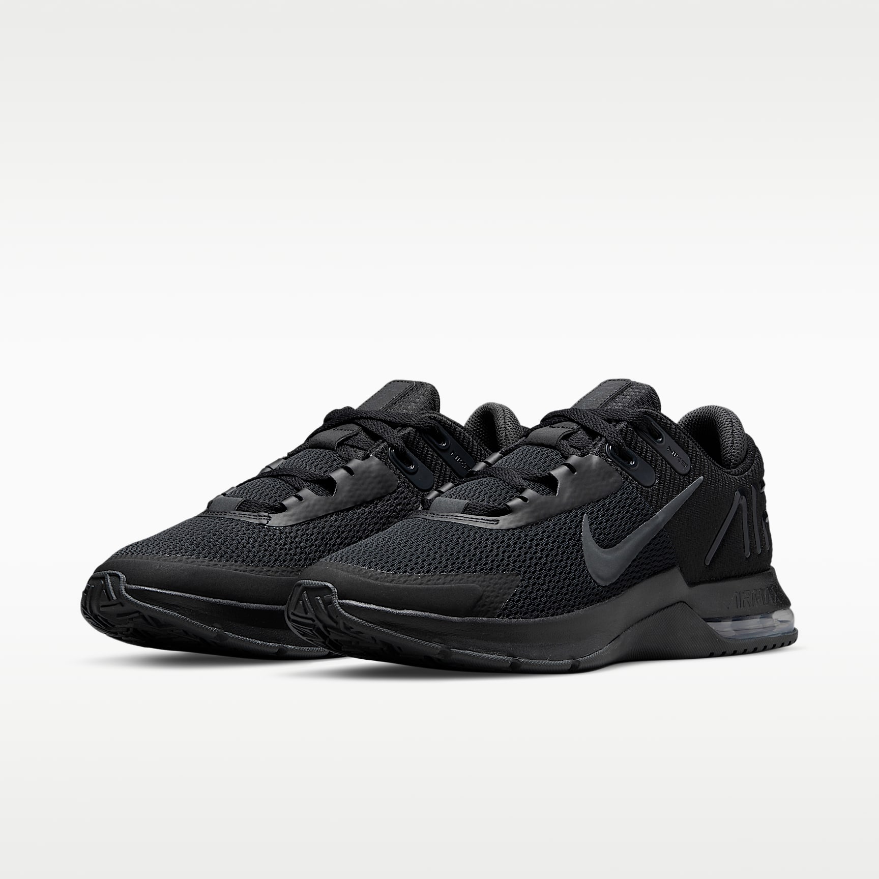 Giày tập Nike Air Max Alpha Trainer 4 - đen toàn bộ, size 44.5