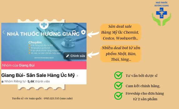 Nhà Thuốc Hươnng Giang- Tận tâm- Trách Nhiệm- Uy Tín