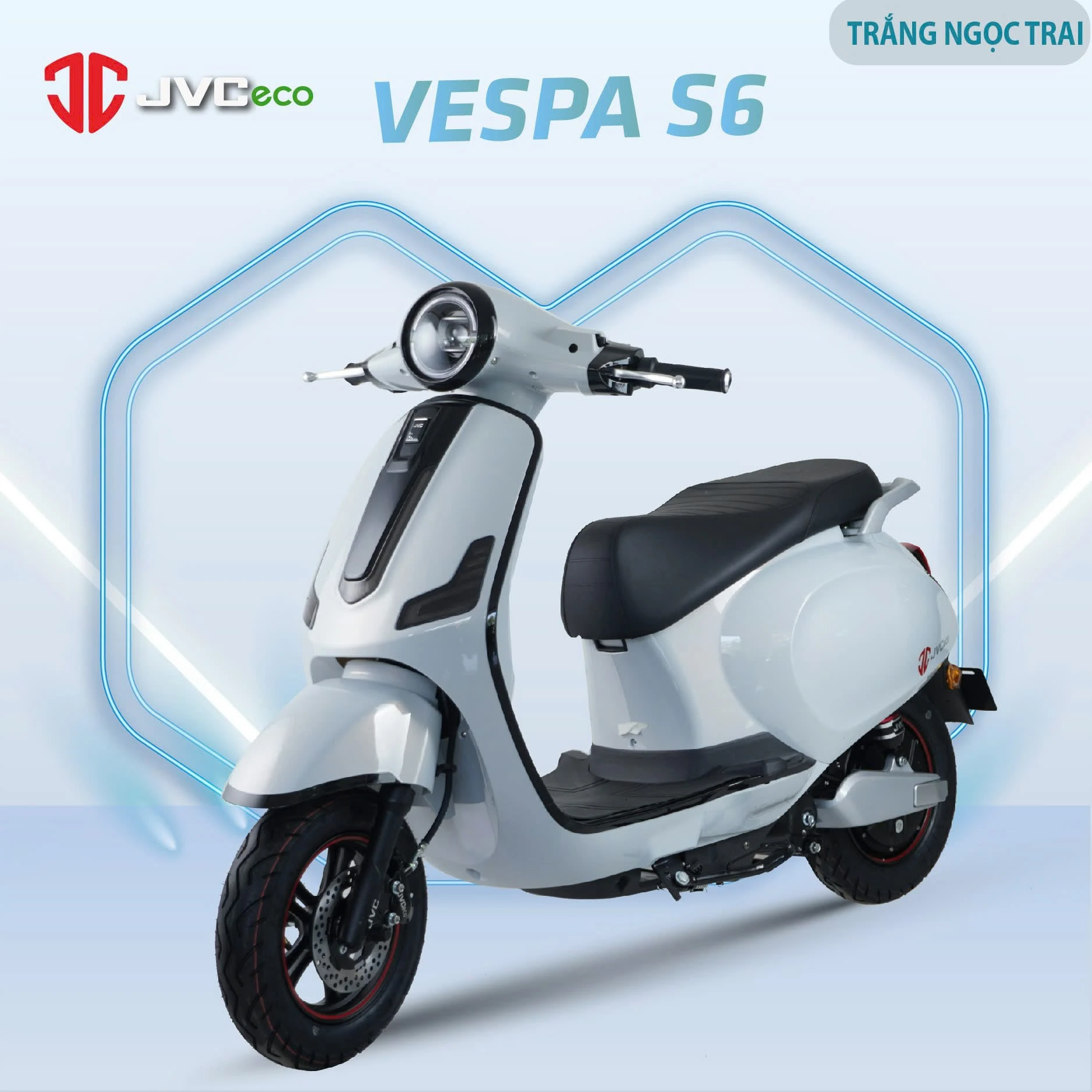 XE MÁY ĐIỆN VESPA JVC S6 NFC