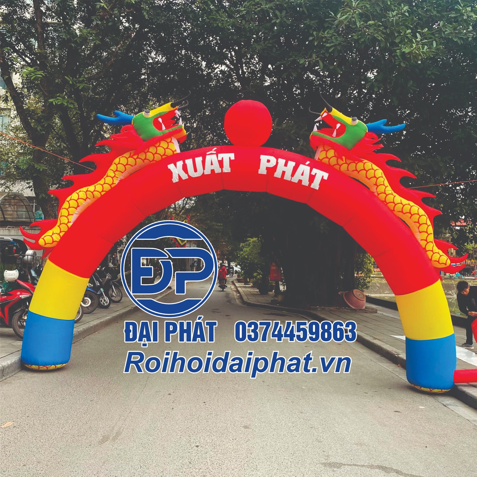 Vai trò của cổng chào hơi trong sự kiện