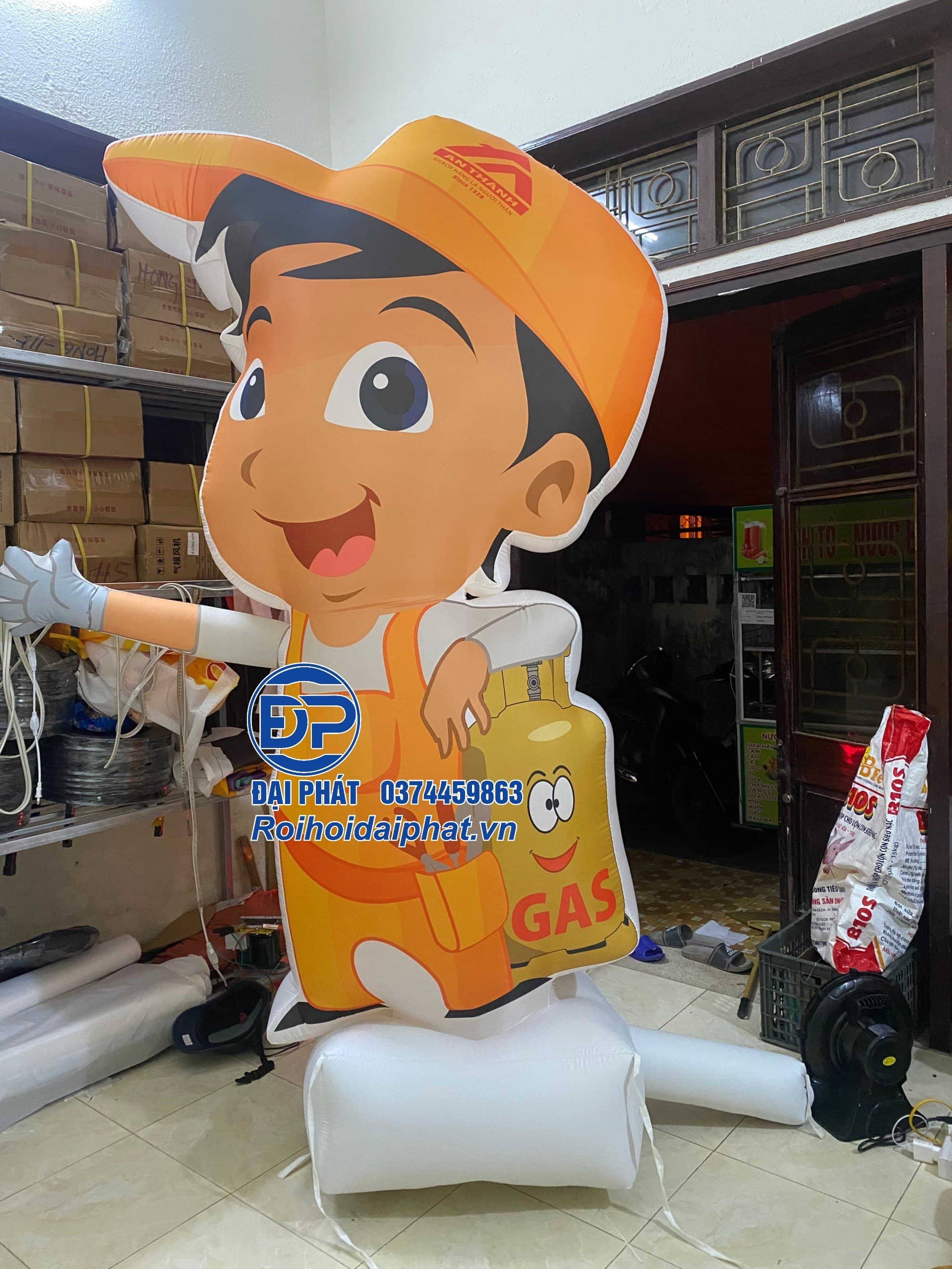 Rối Hơi vẫy tay quảng cáo cửa hàng Quần Áo , Giầy Dép