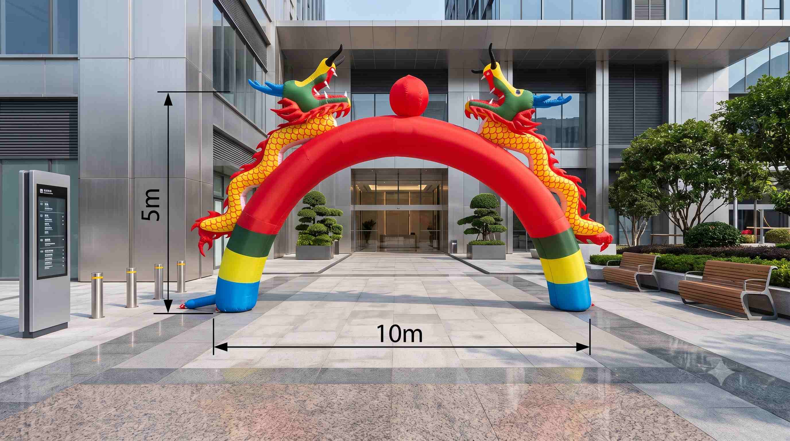 Cổng Hơi 10m Rồng