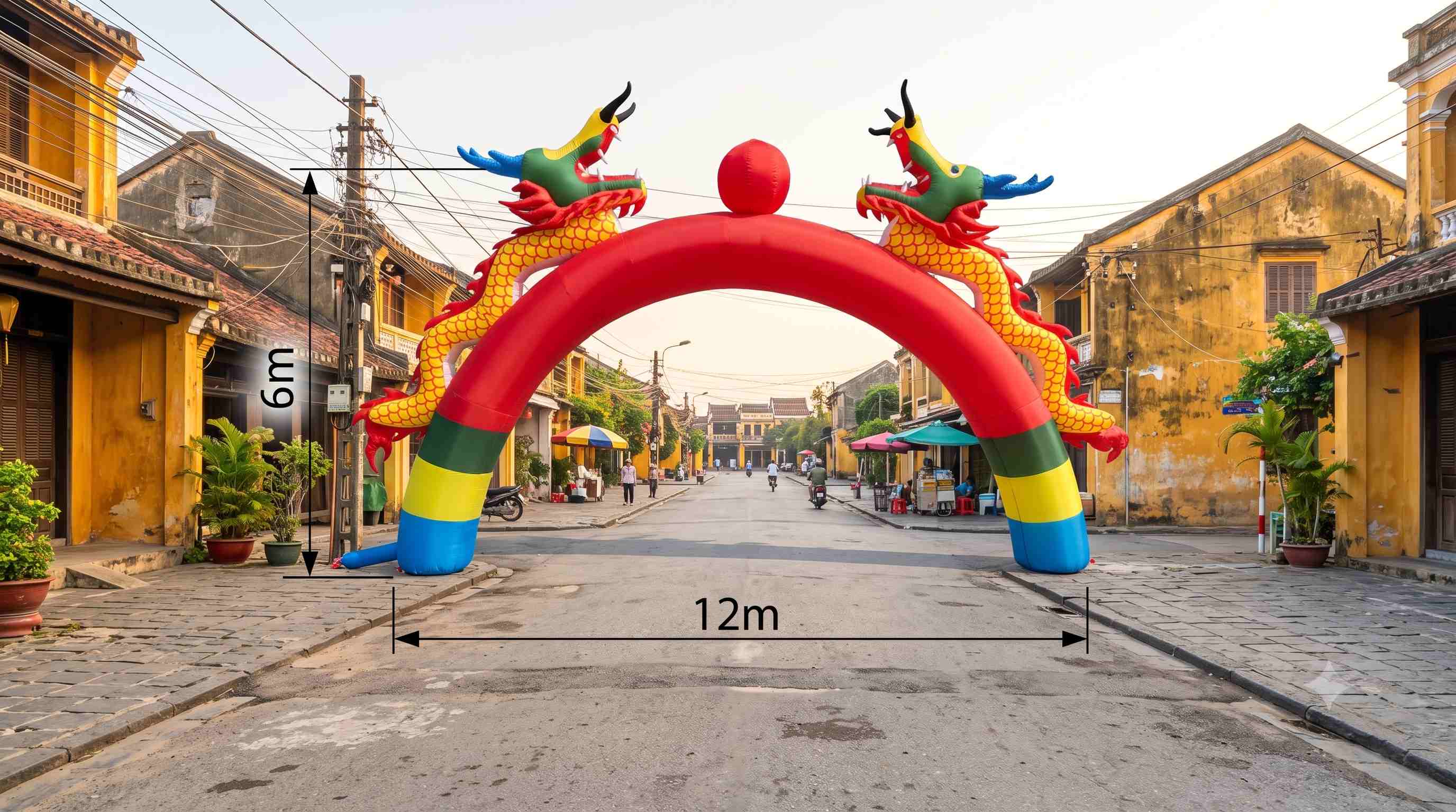 Cổng Hơi 10m Rồng