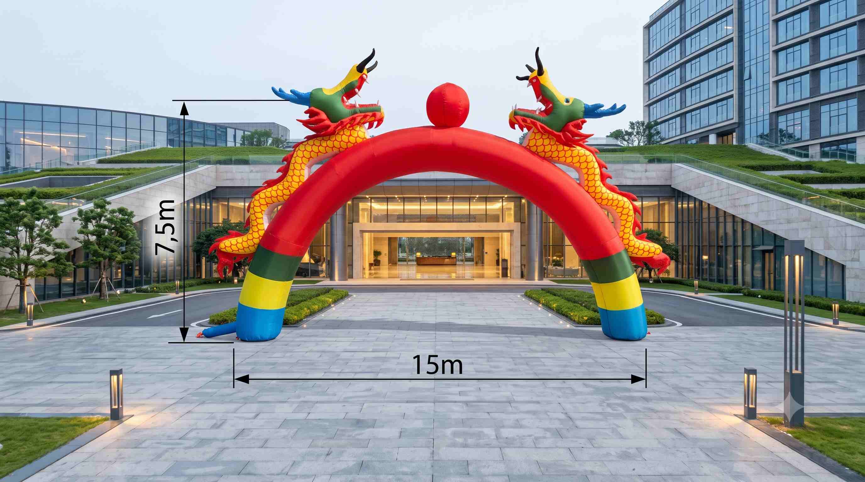 Cổng Hơi 10m Rồng