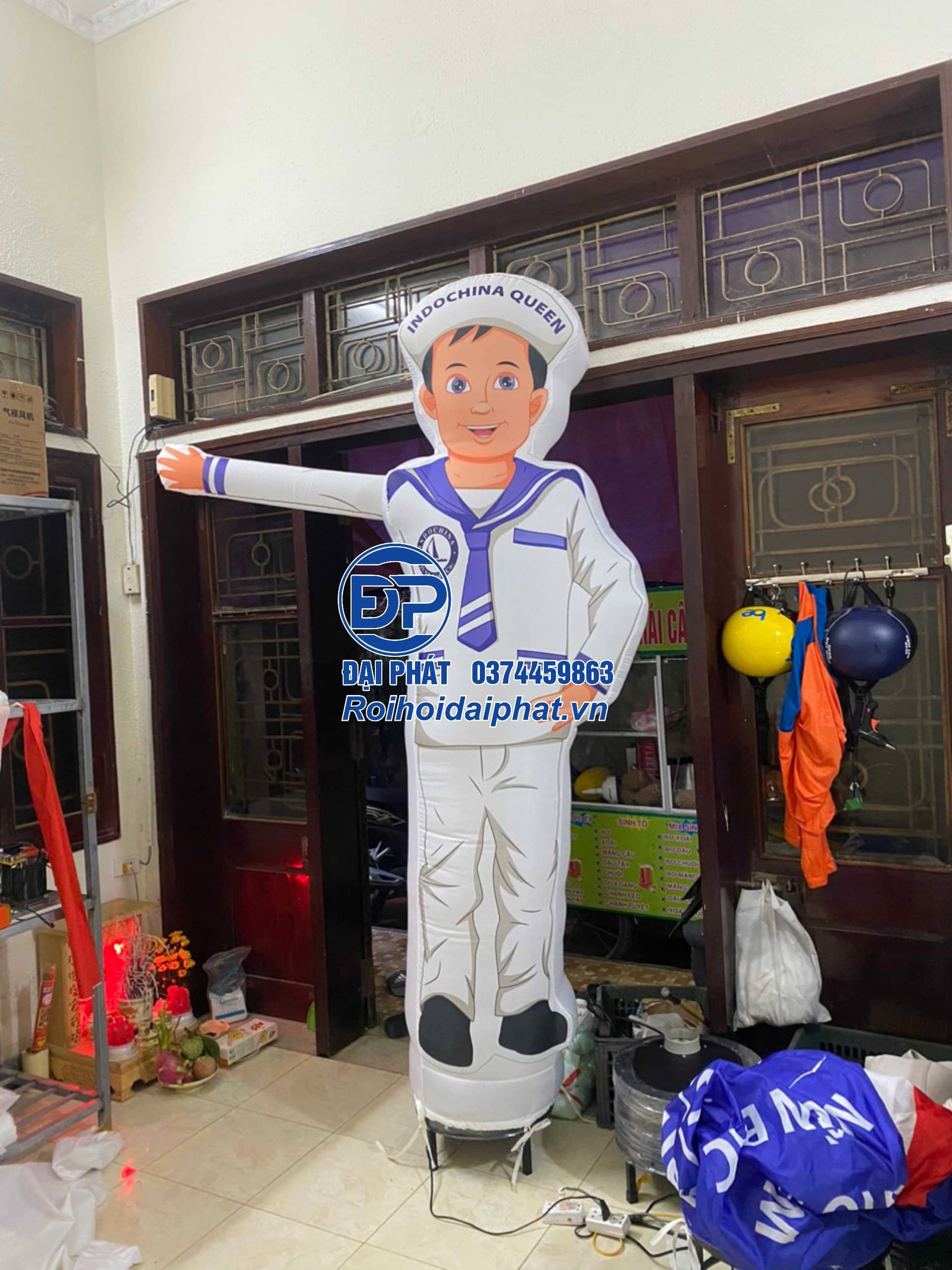 Rối Hơi vẫy tay quảng cáo cửa hàng Quần Áo , Giầy Dép