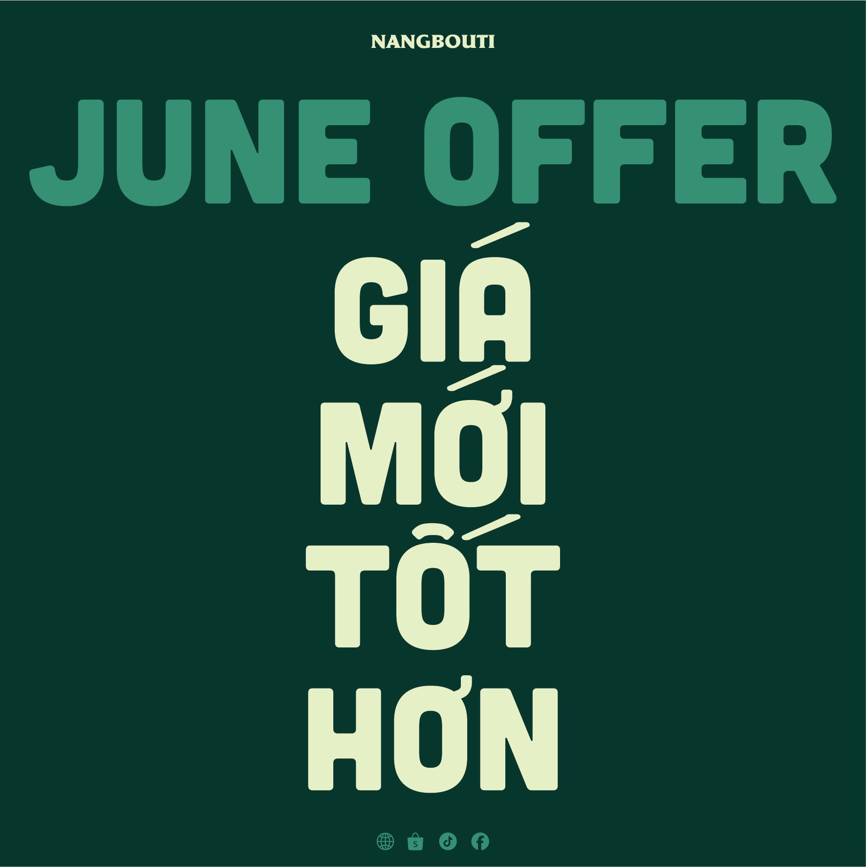 ⚡ 𝗝𝗨𝗡𝗘 𝗢𝗙𝗙𝗘𝗥 ⚡ GIÁ MỚI TỐT HƠN ⁉️