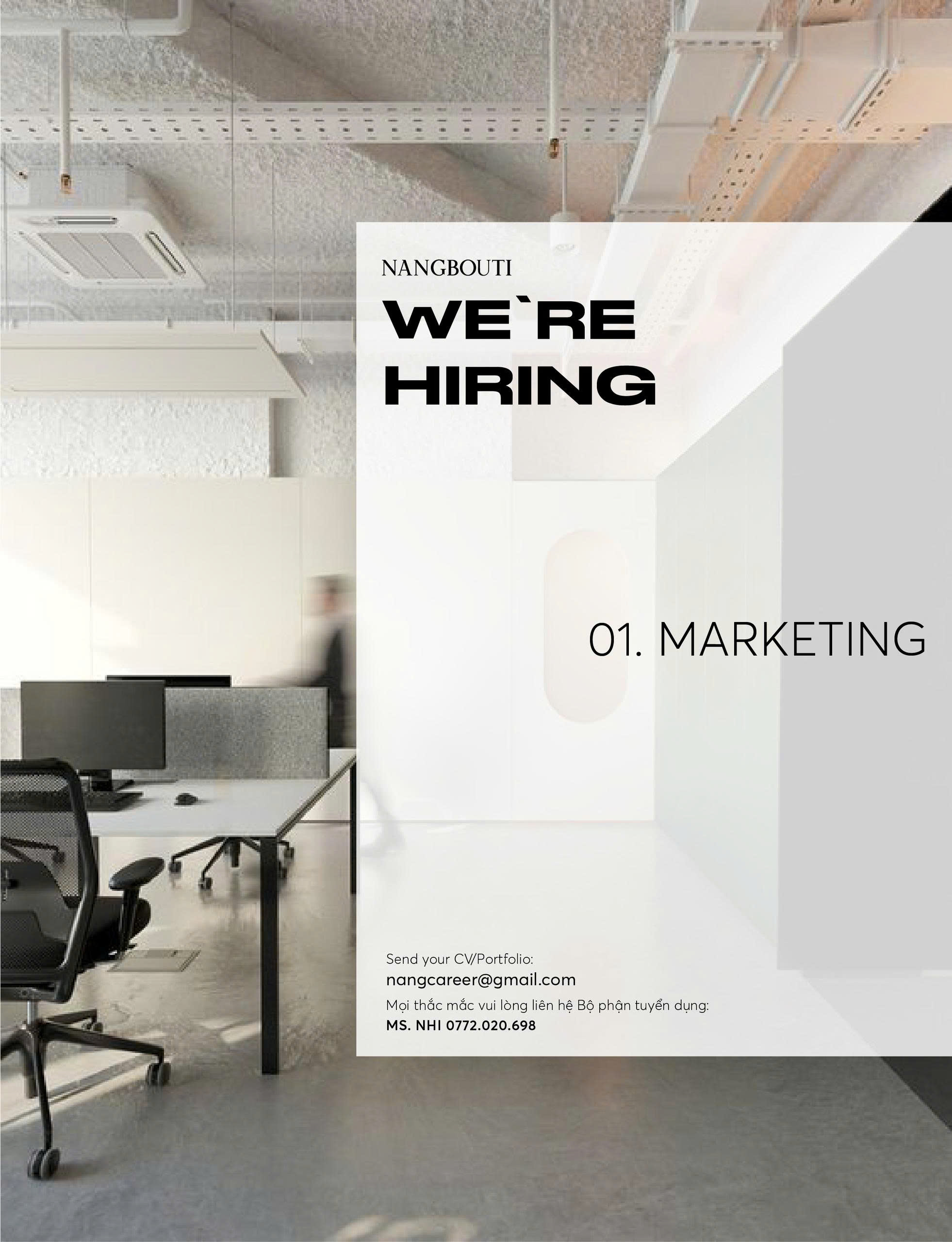 NANGBOUTI TUYỂN DỤNG THÁNG 9 - 2025