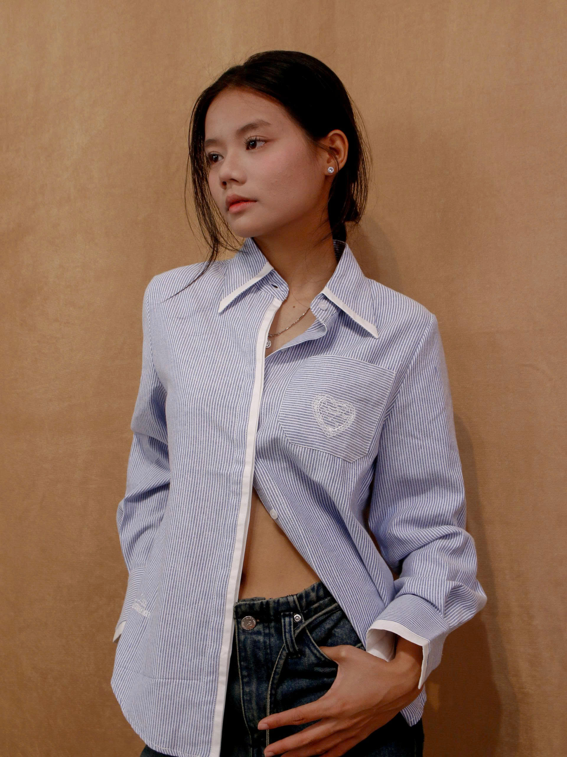 A28841 - A smi TD phối thêu trái tim