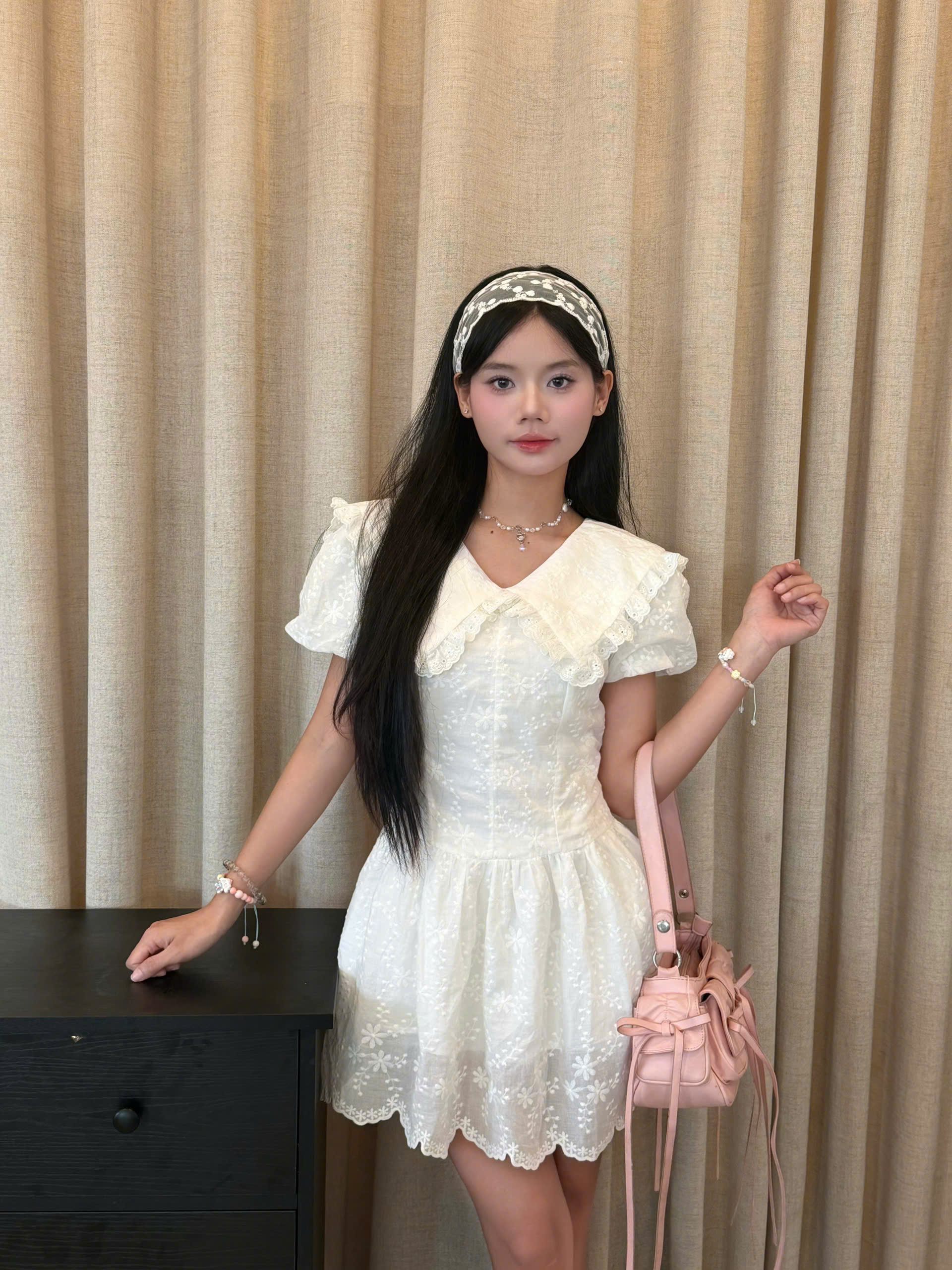 D6239-	D kiểu tay bí phối ren 0203