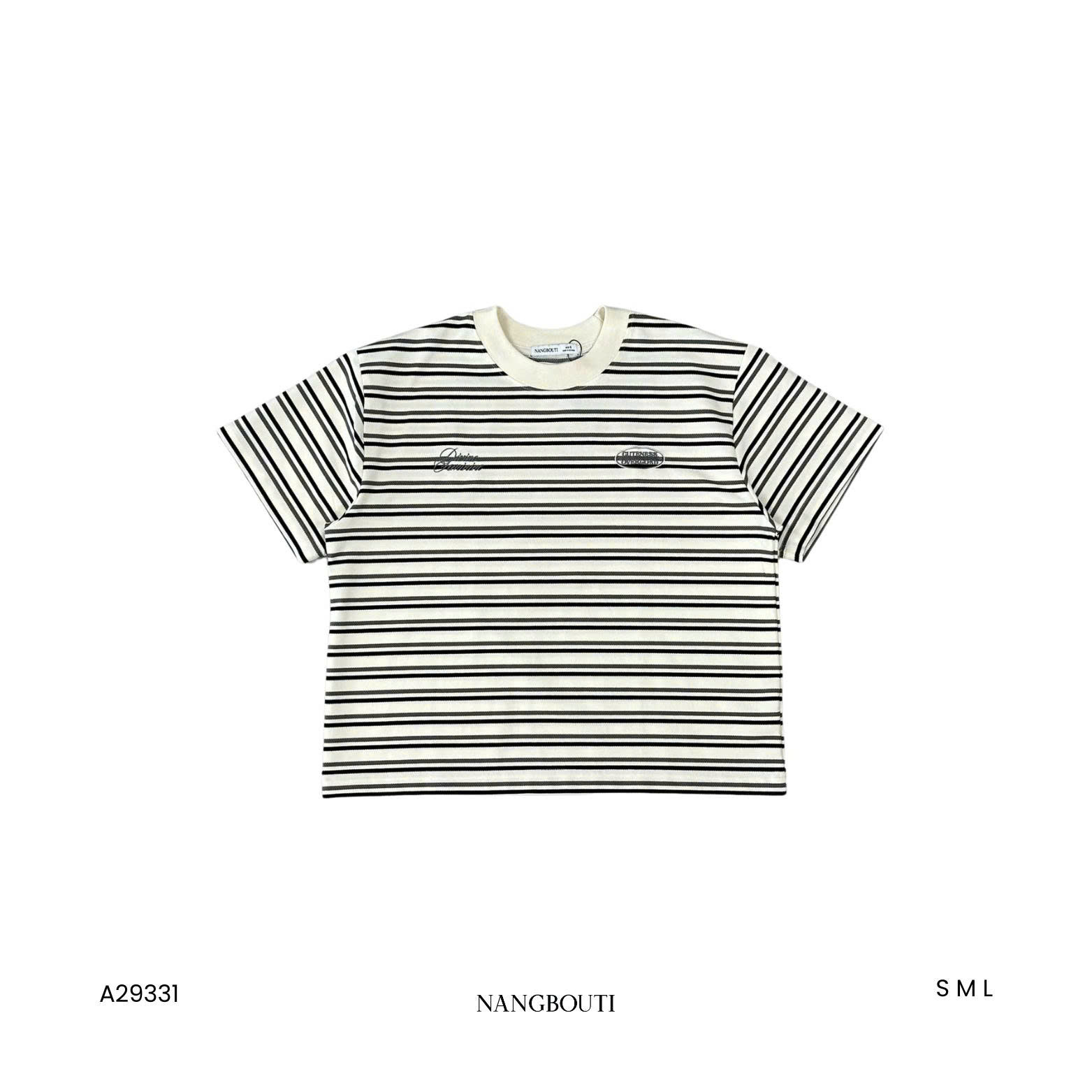 A29331- A thun boxy thêu Over