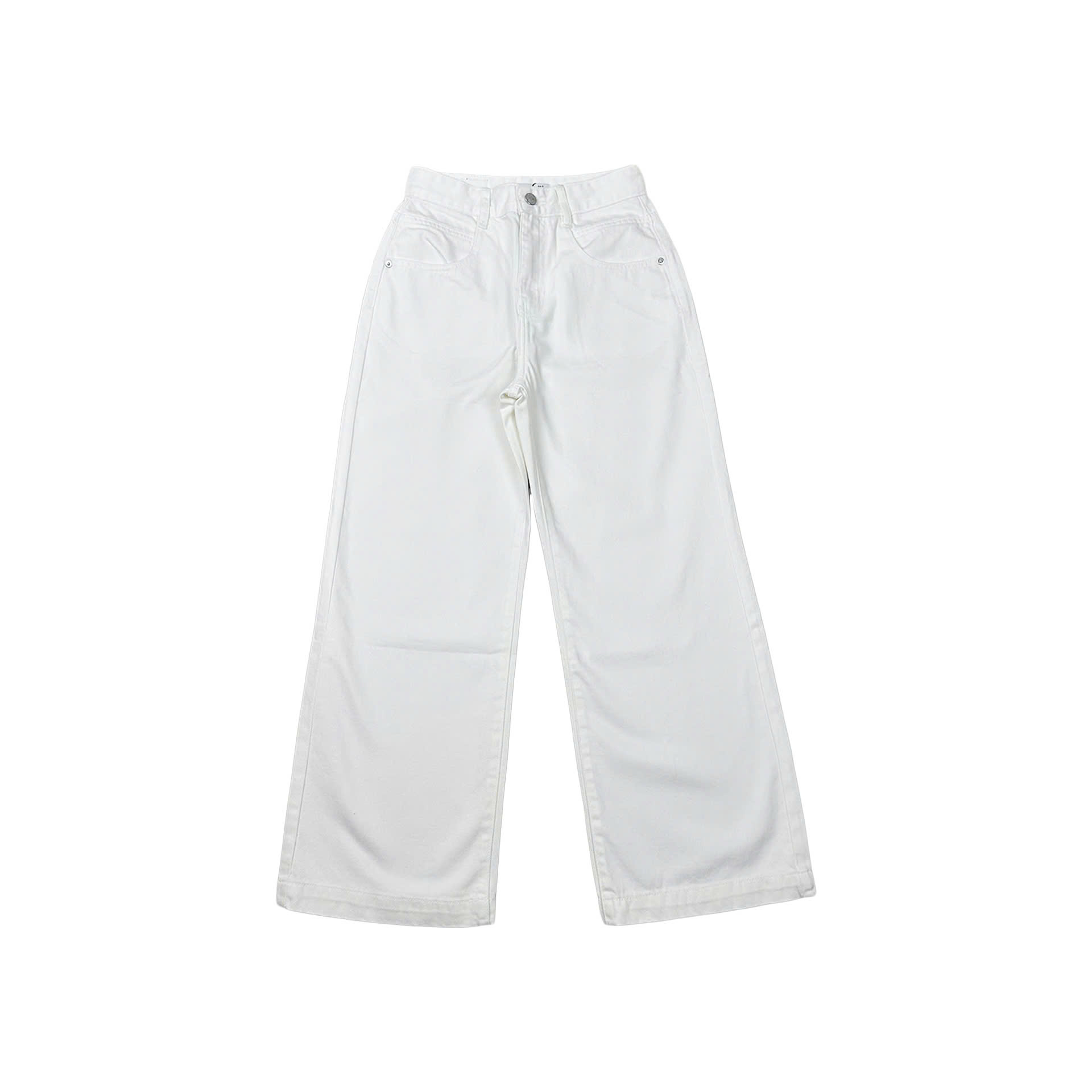 Q9835 - Quần culottes jeans túi bầu rã túi