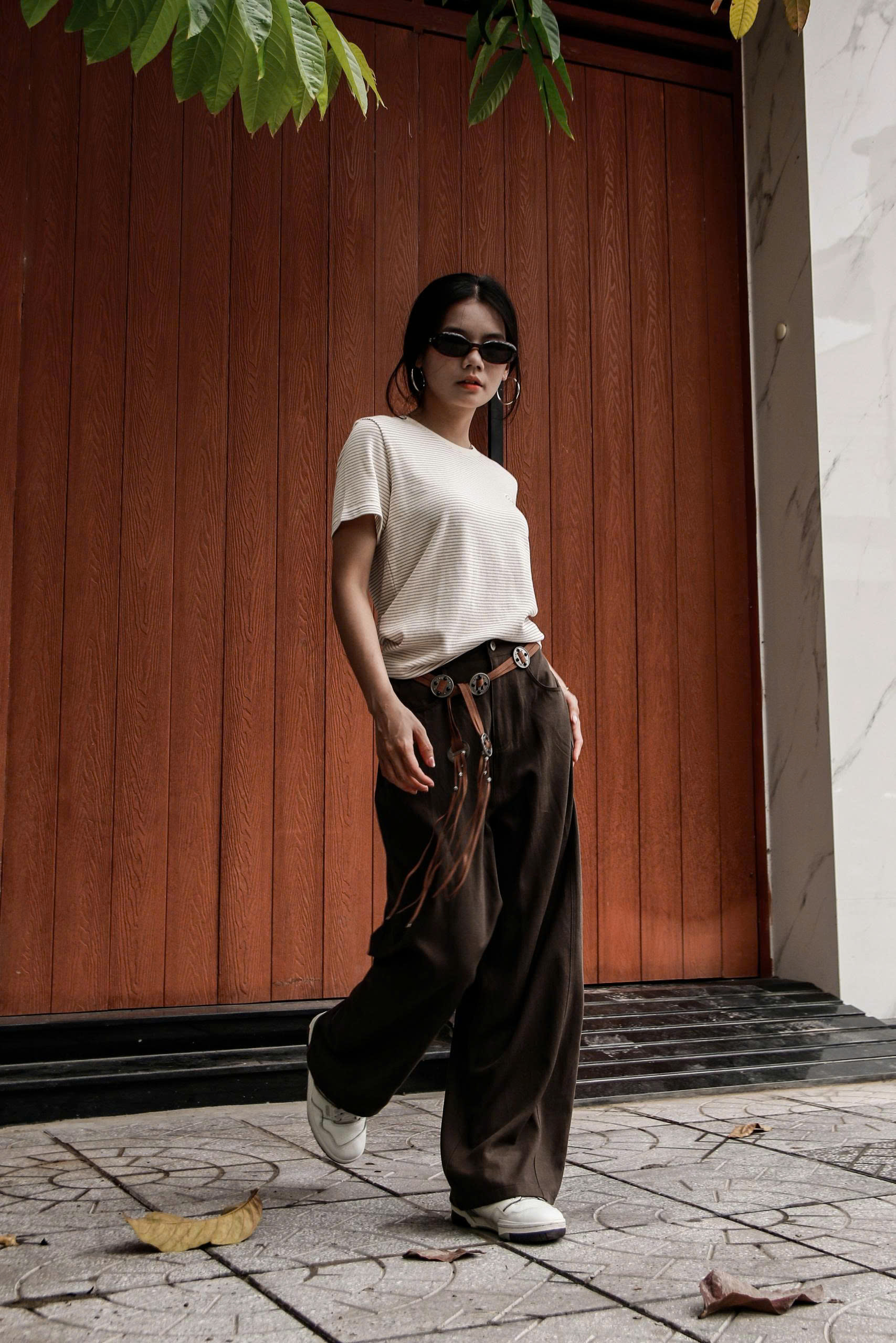 Q8697 - Q kaki culottes rã xéo