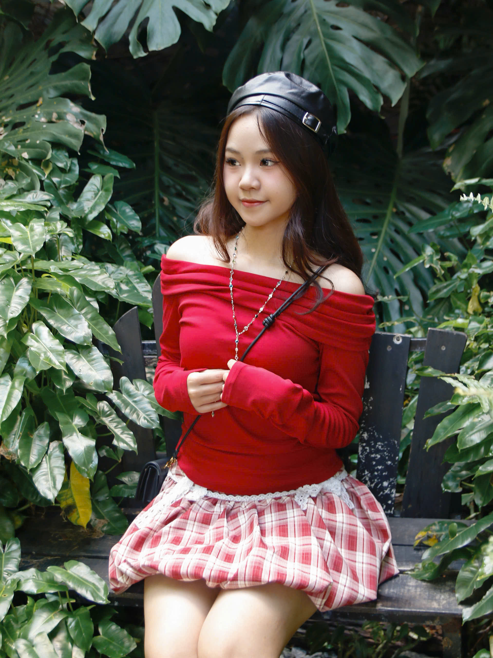 V3991 - V bí phối ren đính nơ