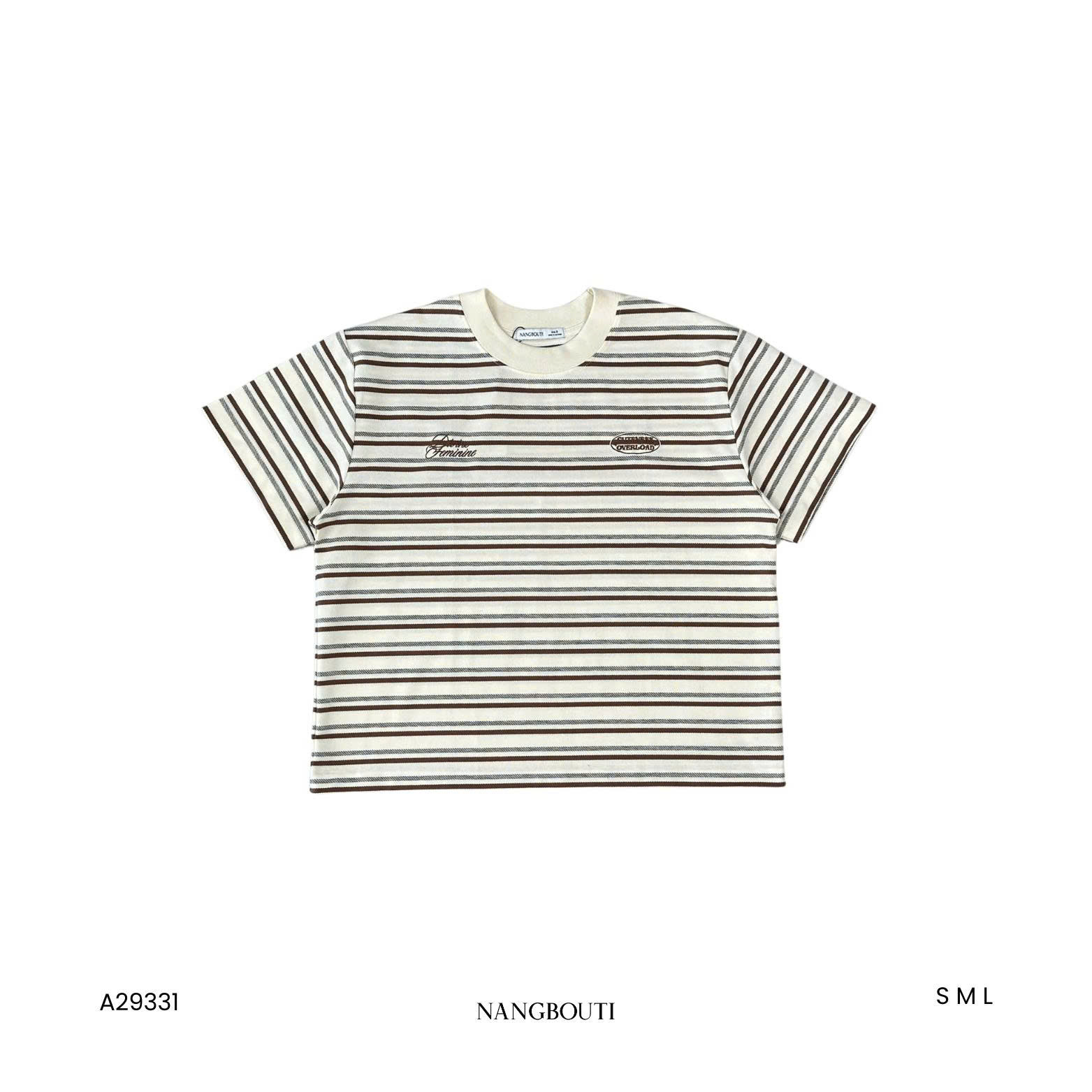 A29331- A thun boxy thêu Over