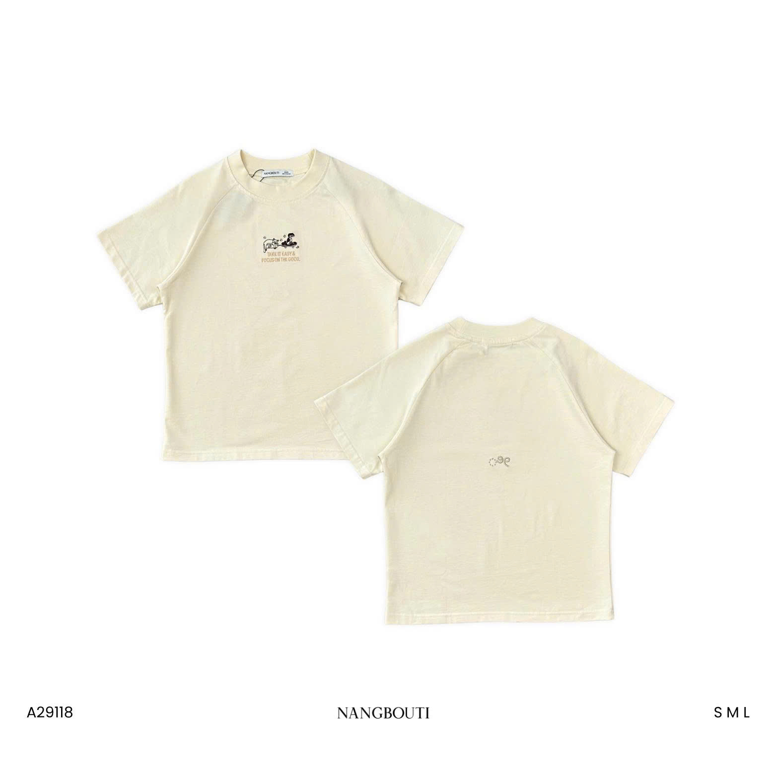 A29118-A thun raplang thêu cún&mèo