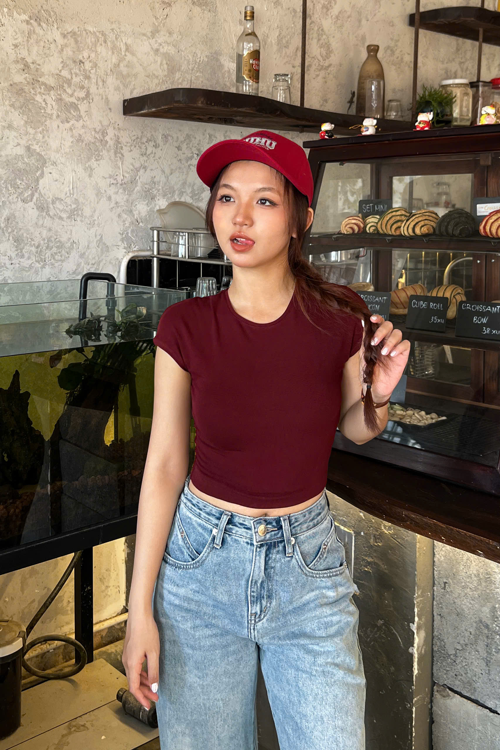 Q8787 - Q Culottes J túi bầu rã túi