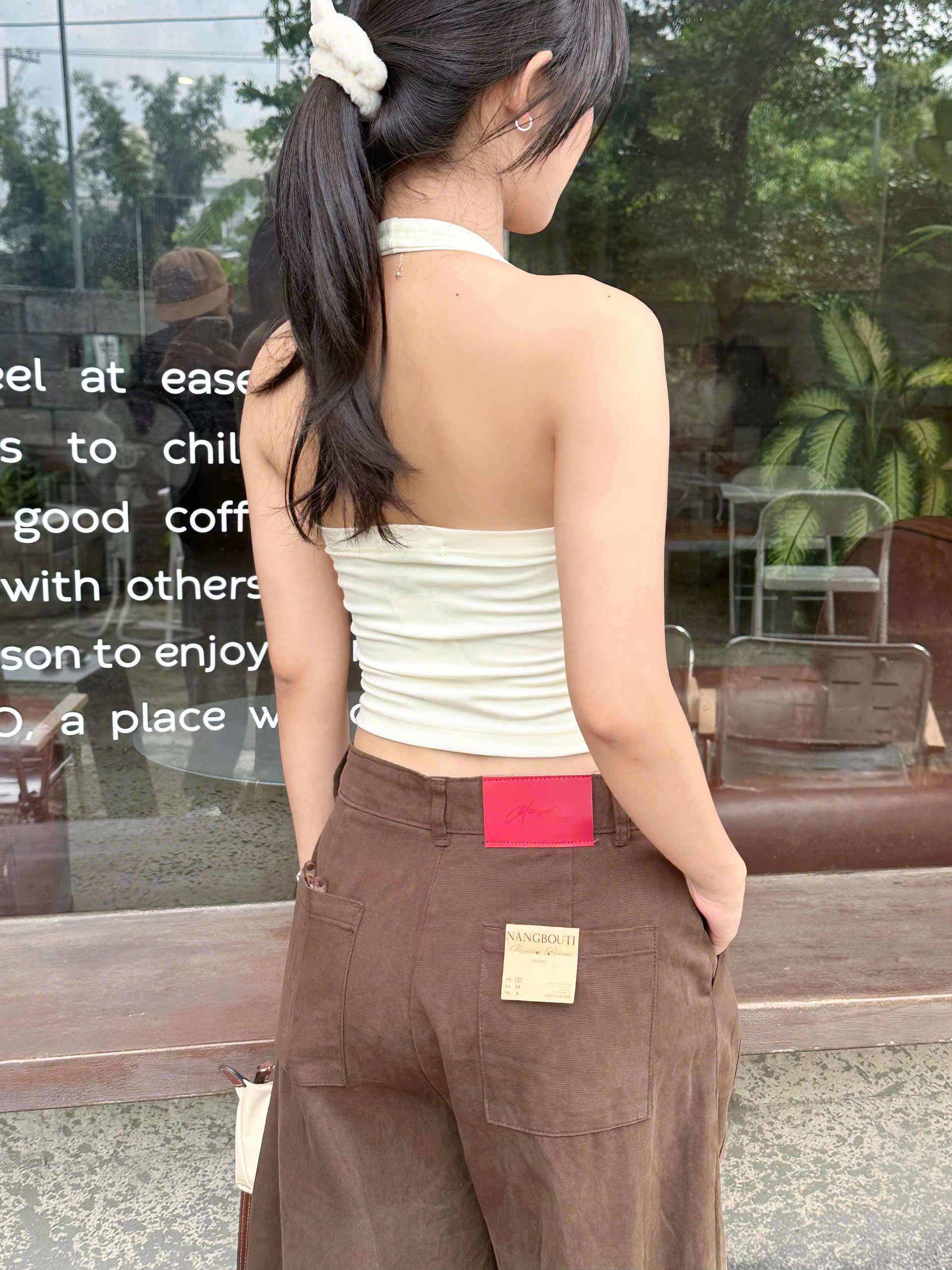 Q9906- 	Quần lửng ống rộng