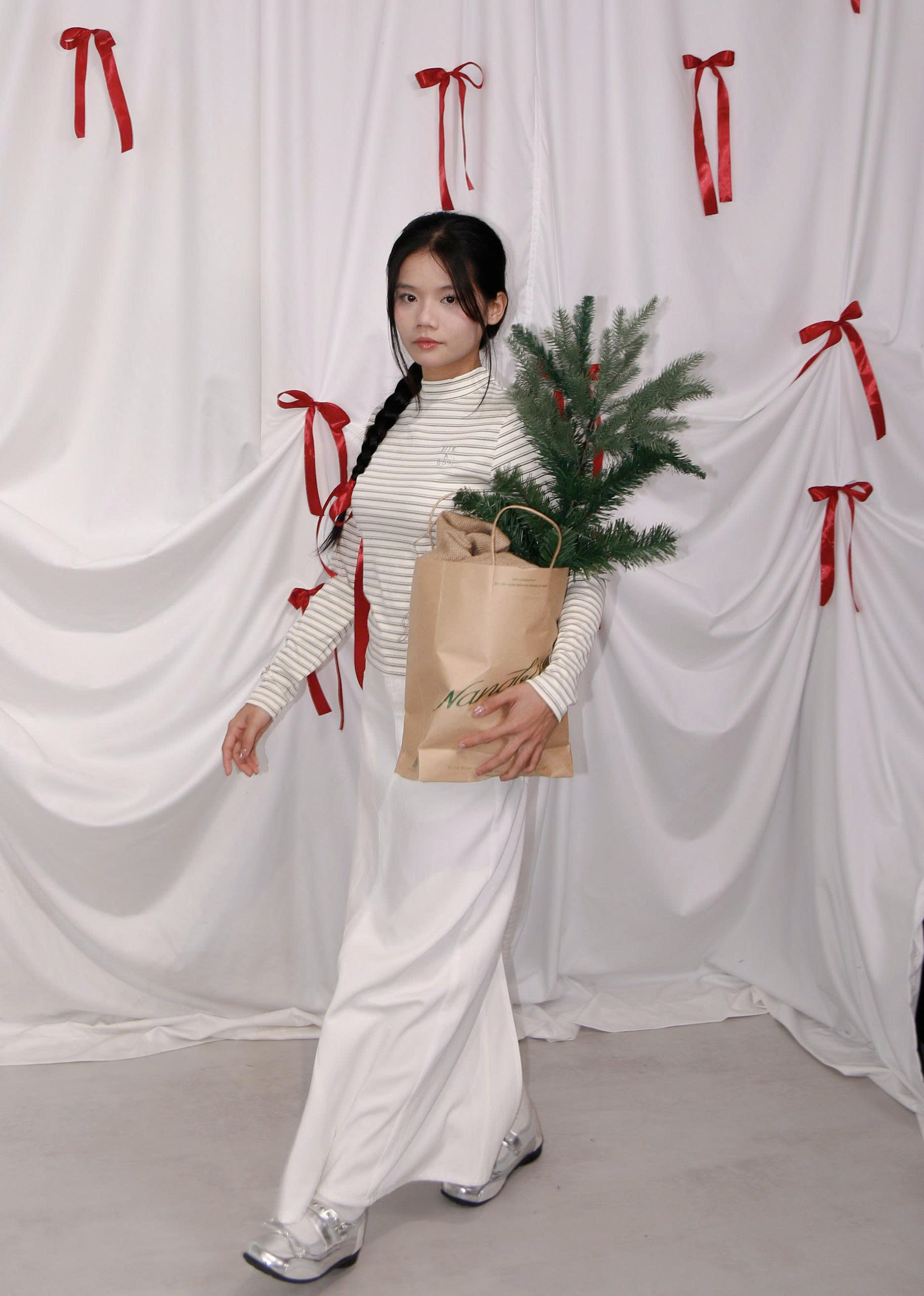 V4011 - V kaki dài rã xéo