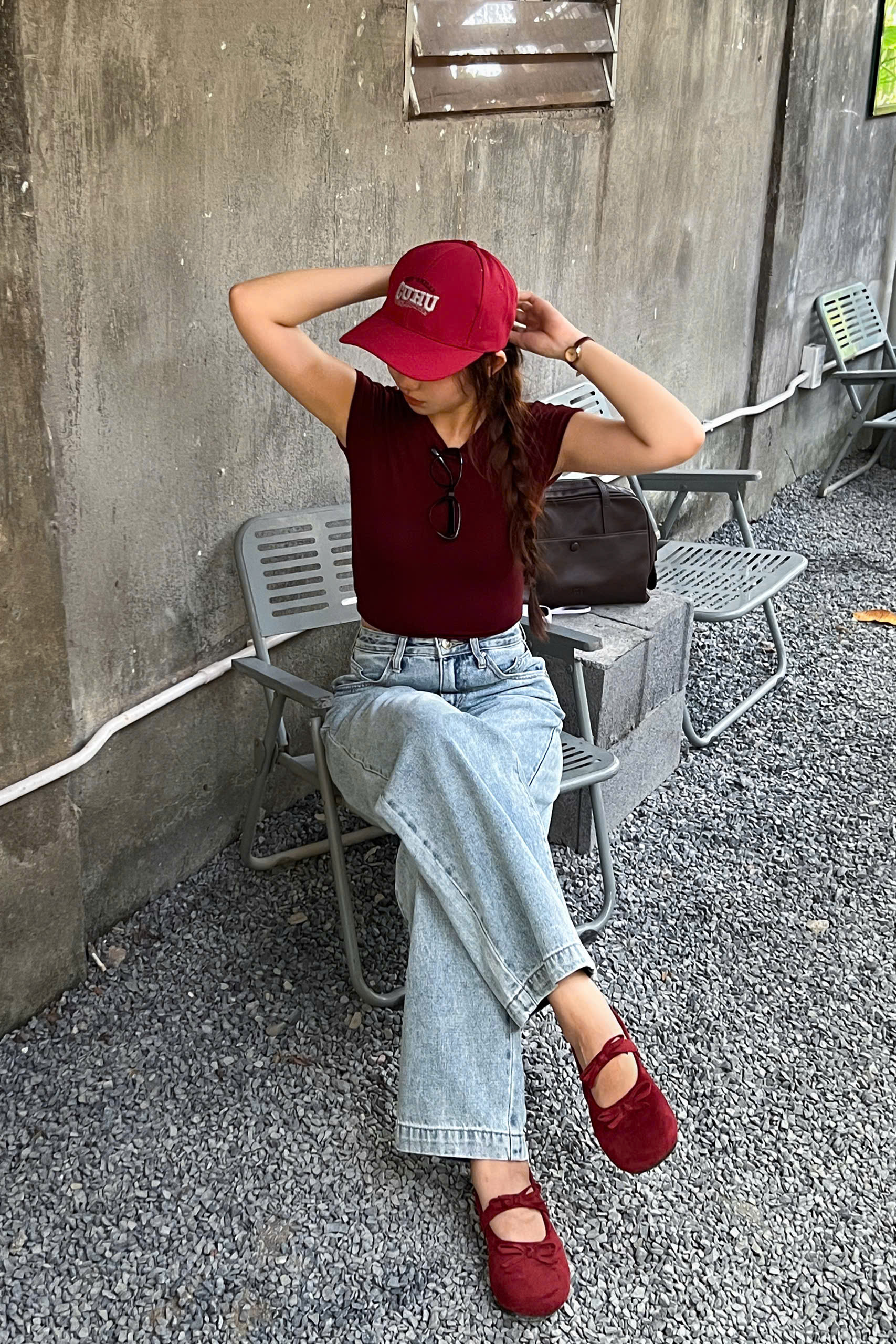 Q8787 - Q Culottes J túi bầu rã túi
