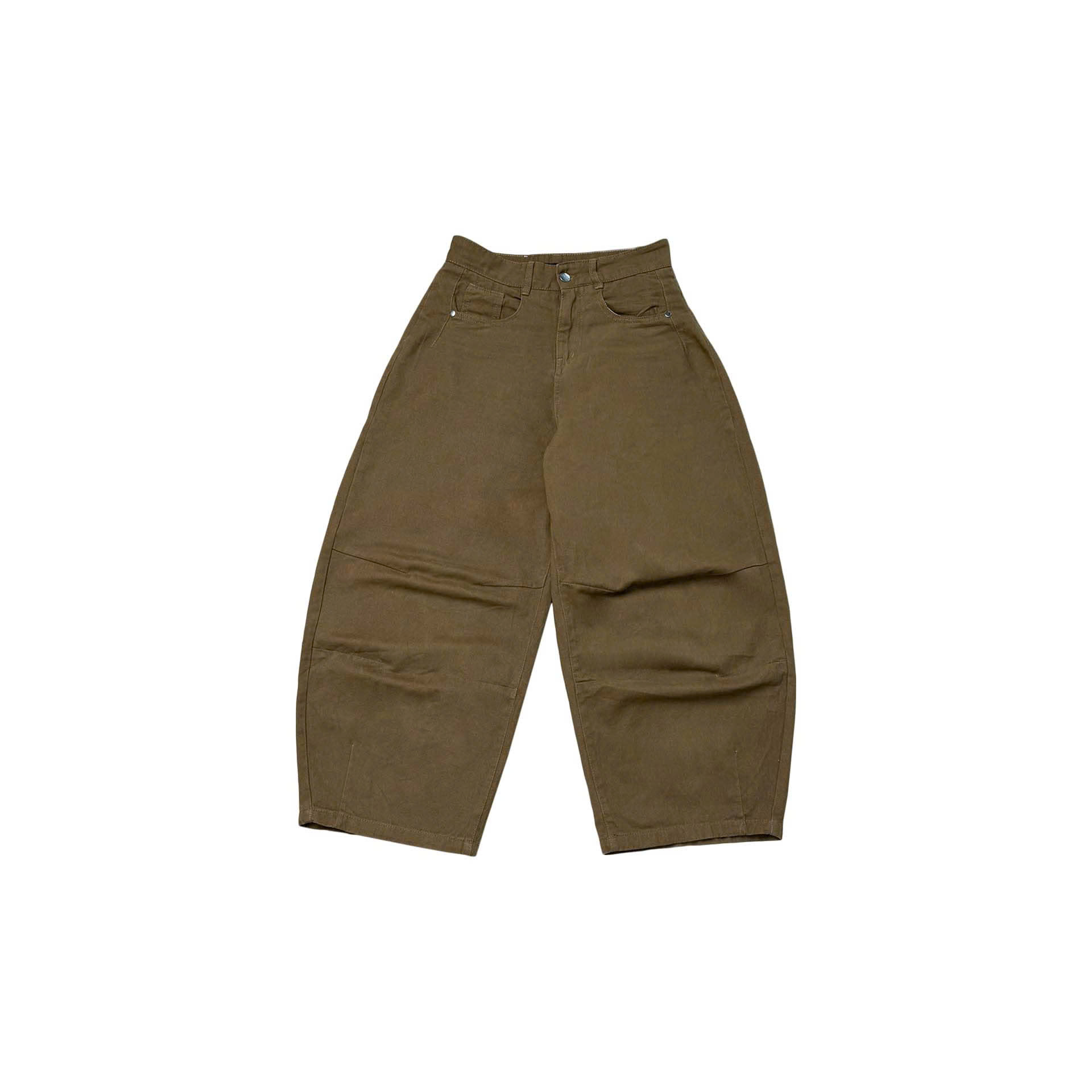 Q9901-	Quần khaki ống cong style cạp trễ