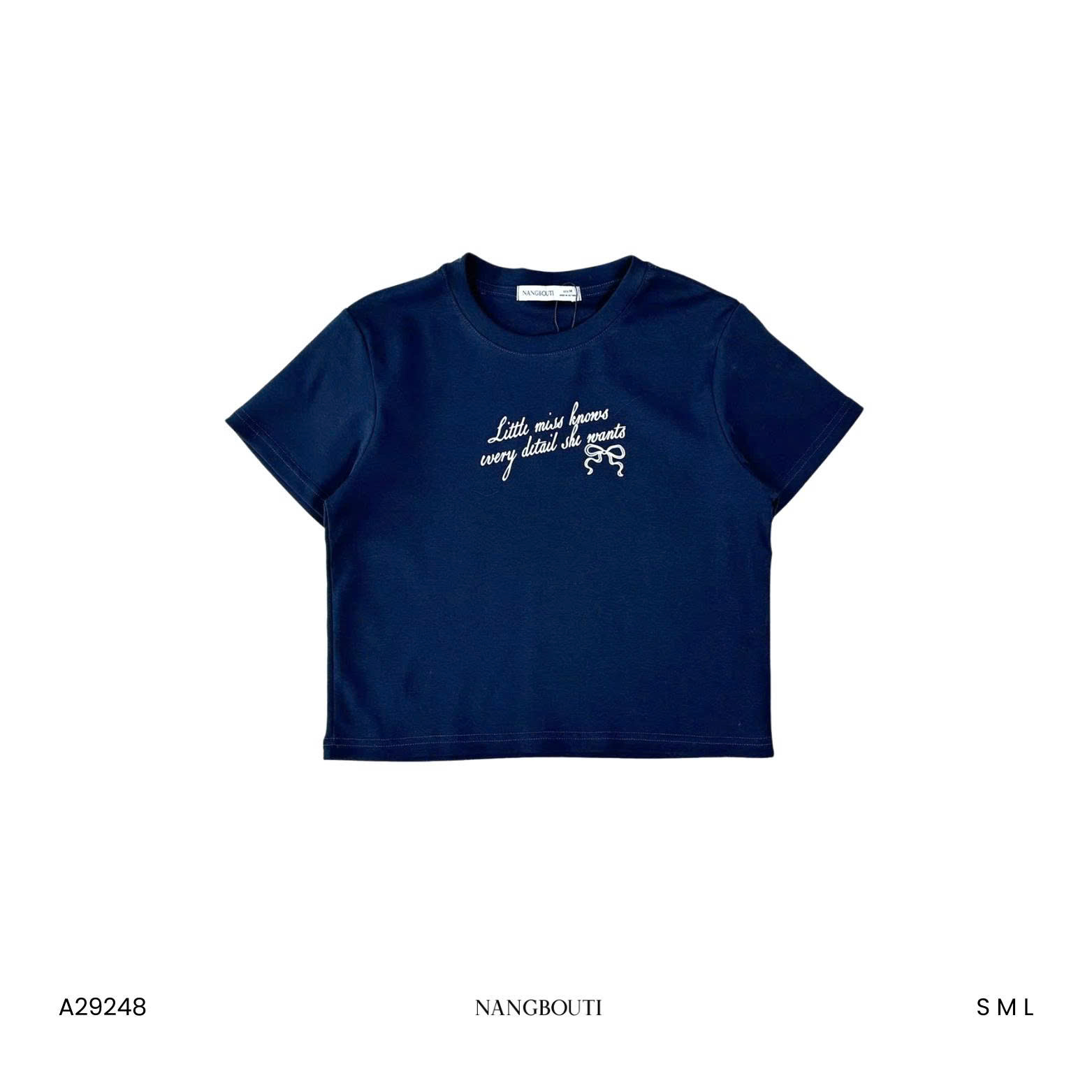 A29248-Áo thun in little miss