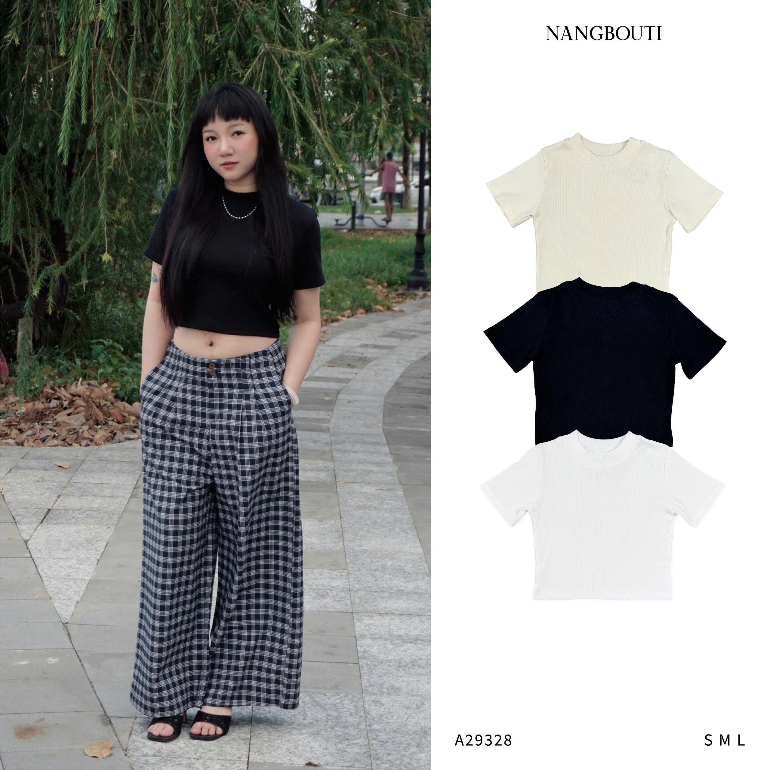 A29328 - A thun gân Crop Kids take