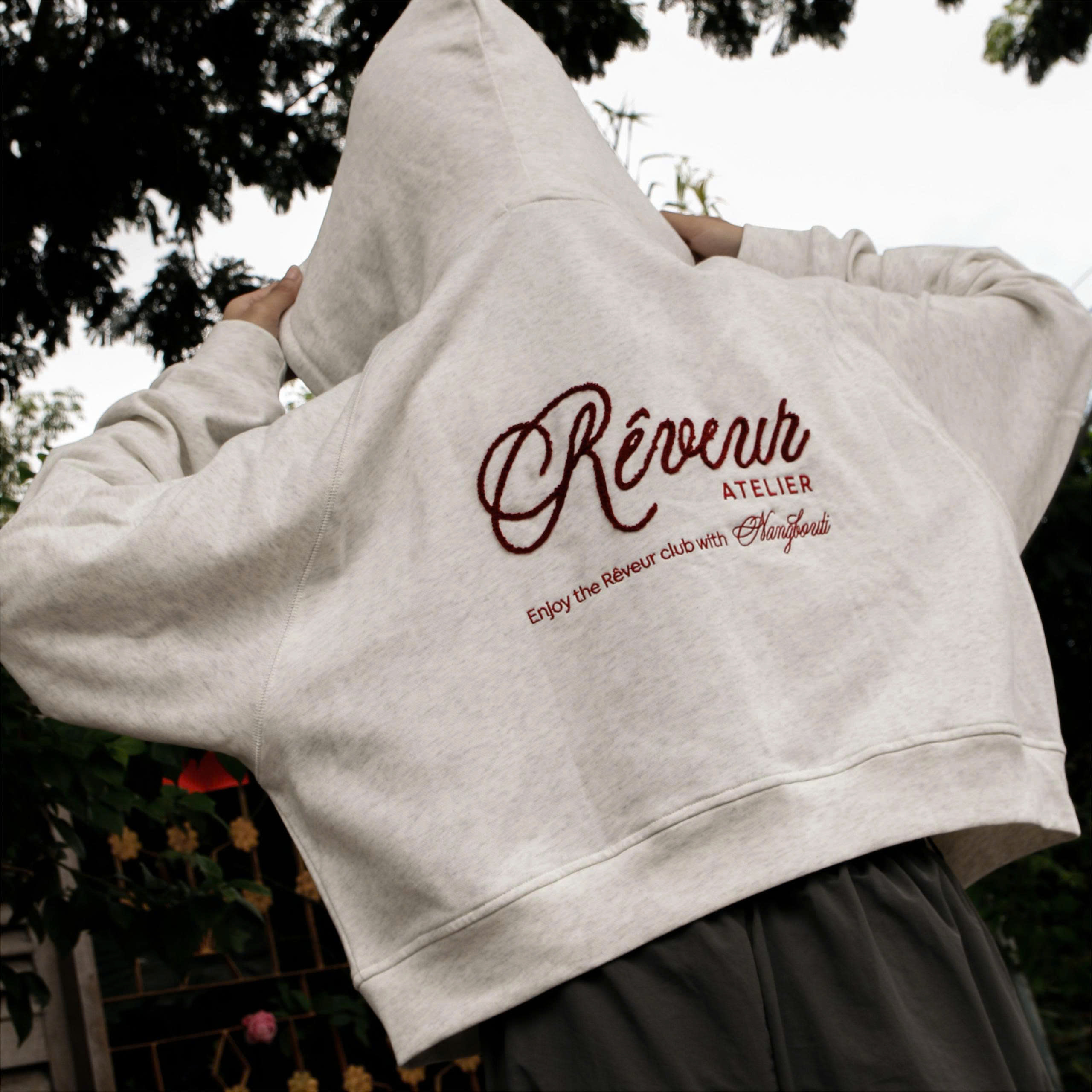 K3216 - K khoác thun thêu Rever