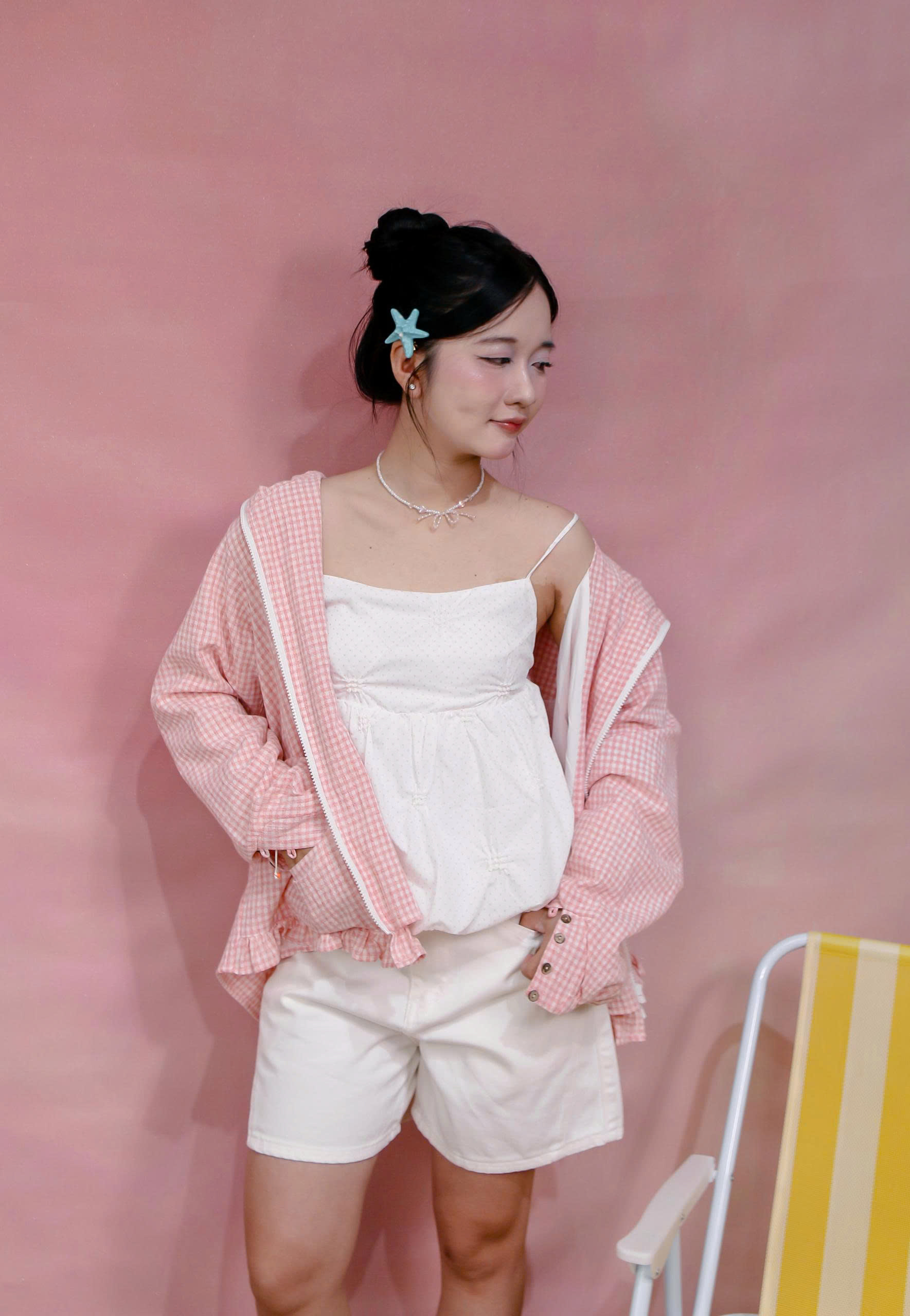 K3250 - 	K caro bèo lai xếp li sau