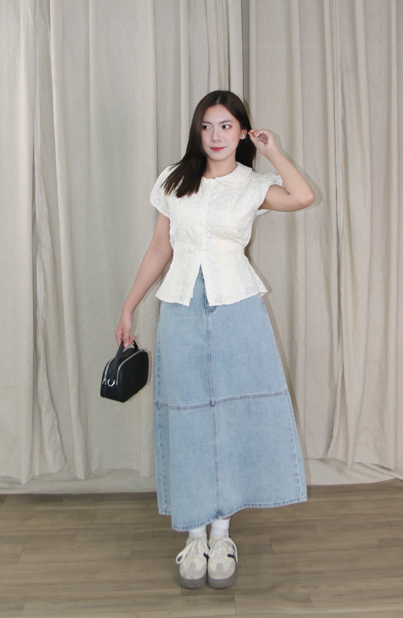 V4084 - V J dài rã ngang xẻ sau