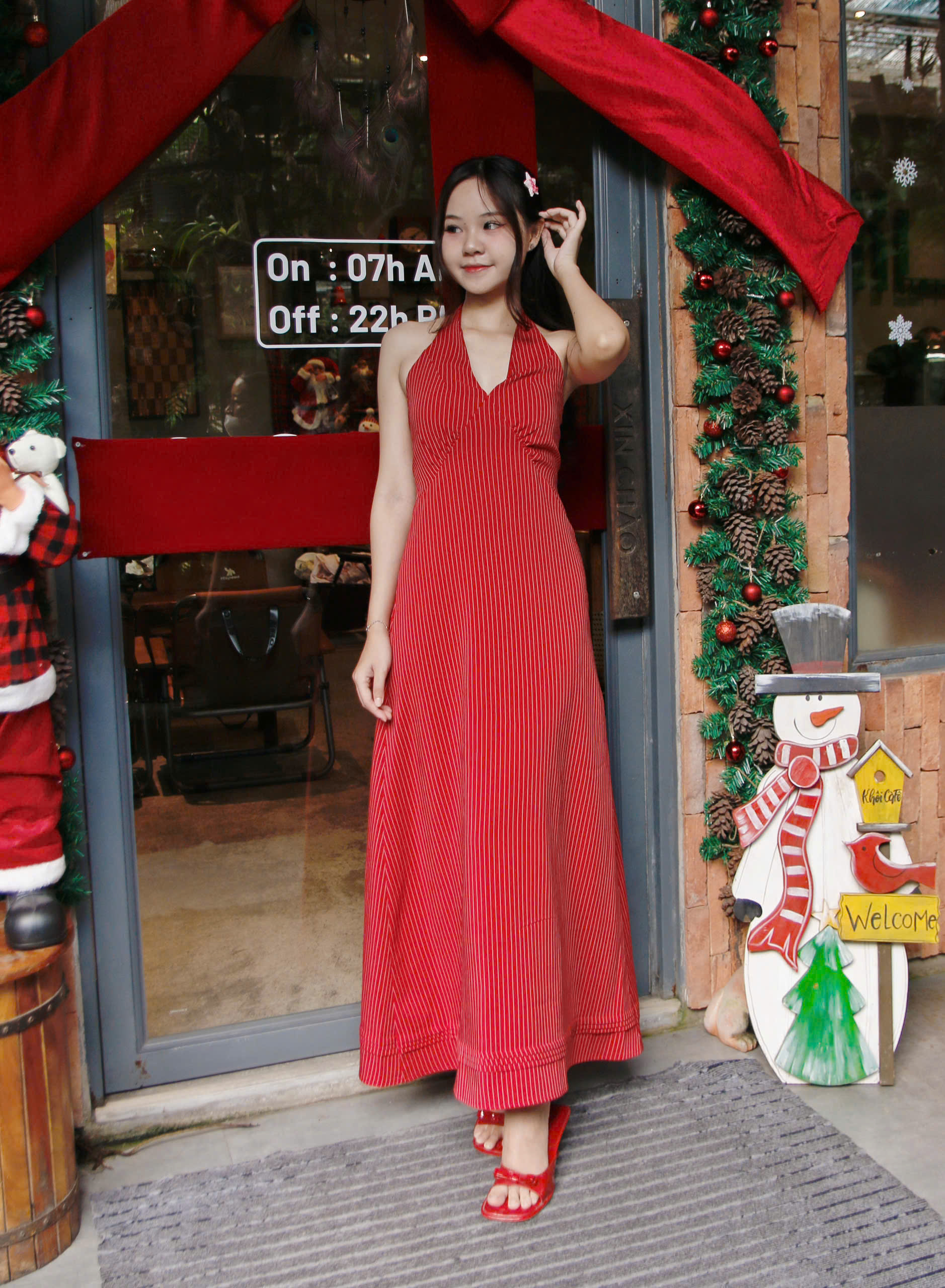 D6114 - D yếm xếp li lai