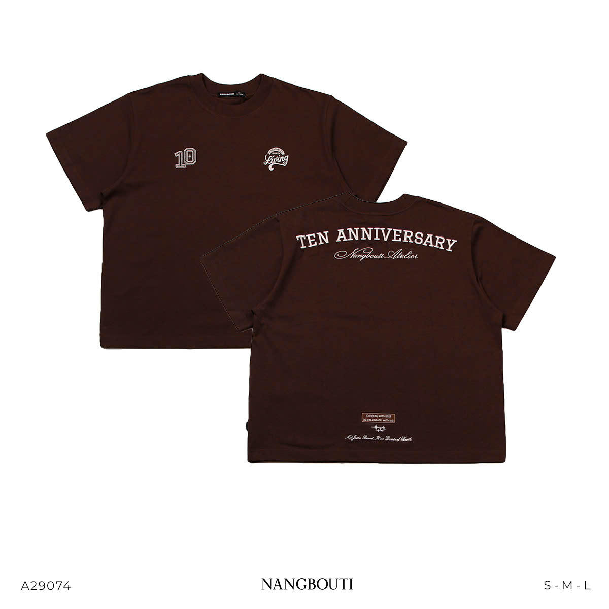 A29074 - A thun HPBD thêu 10th
