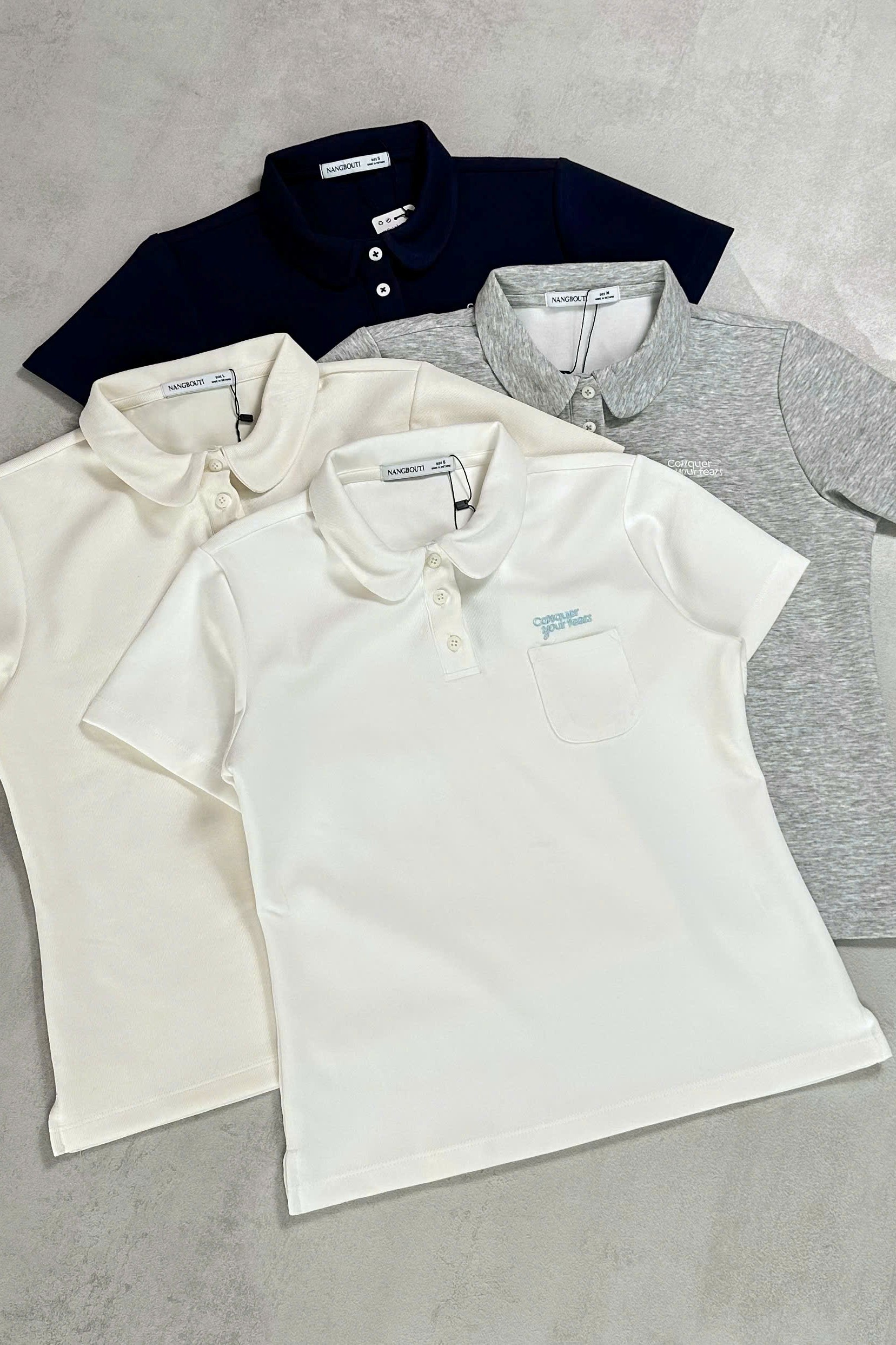 A28711 - A thun PL cổ sen thêu Conque