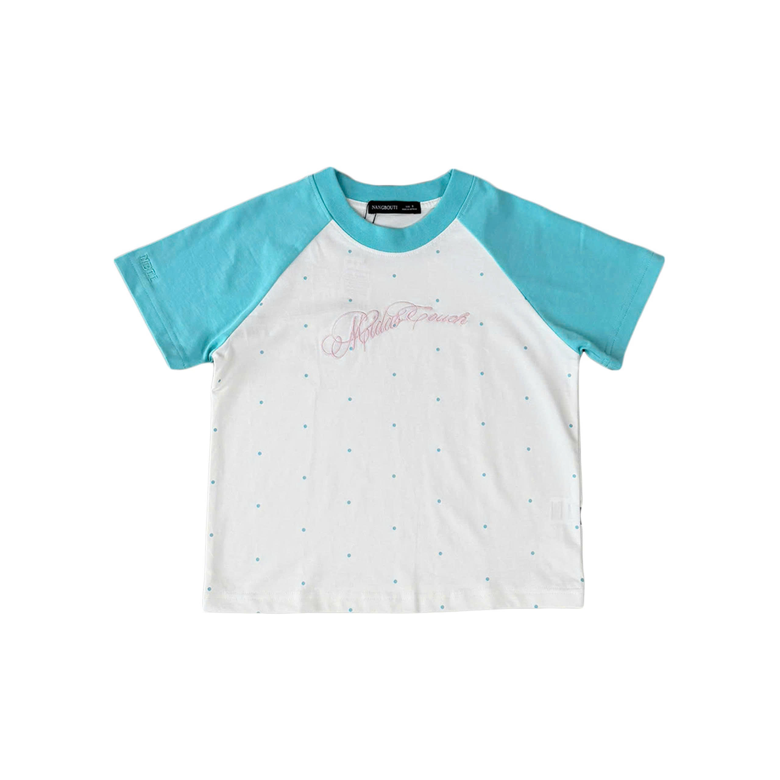 A29893 - Áo babytee raglan thêu Midas Touch