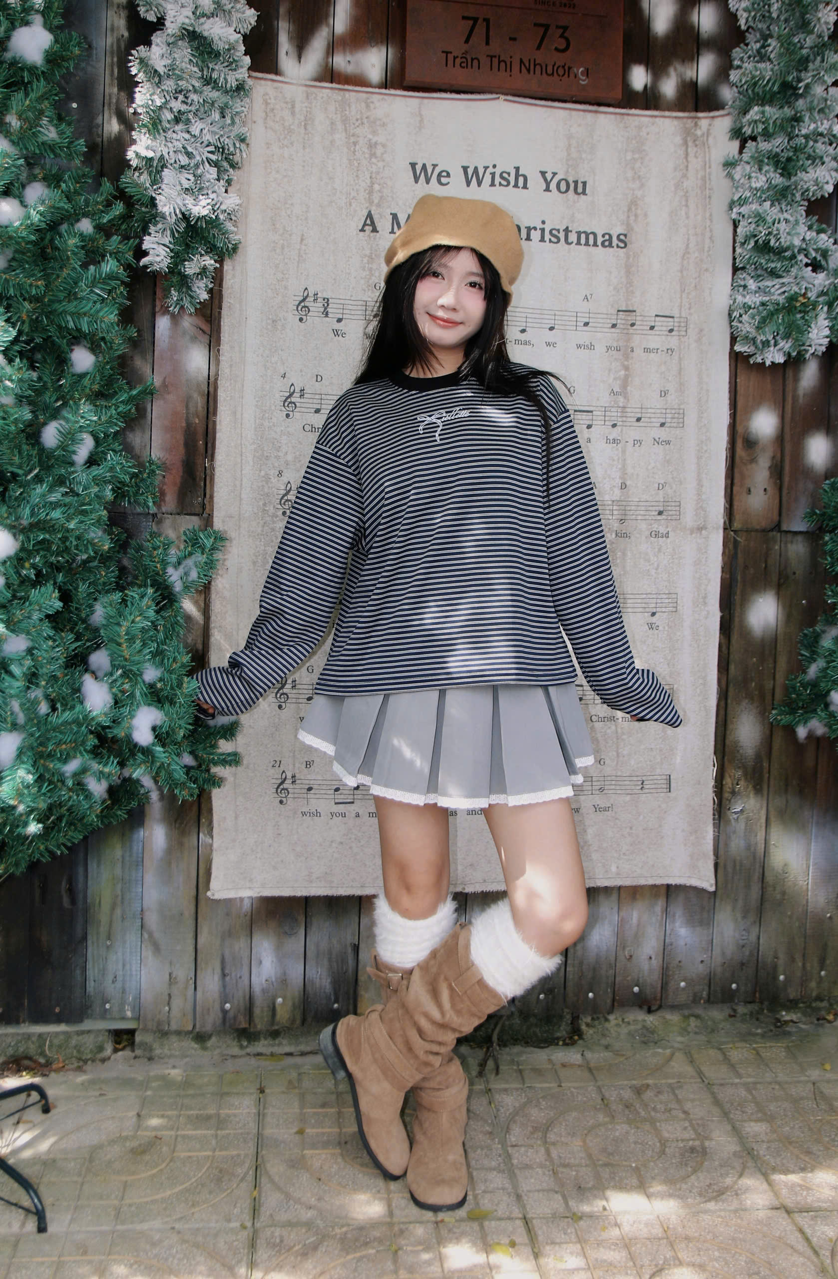 A29320 - A thun sọc TD thêu Iellette