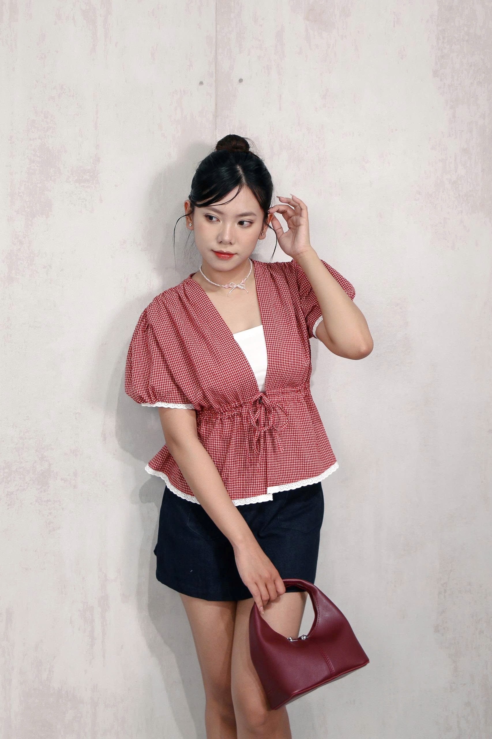 V4064 - V chữ A túi mổ ngang
