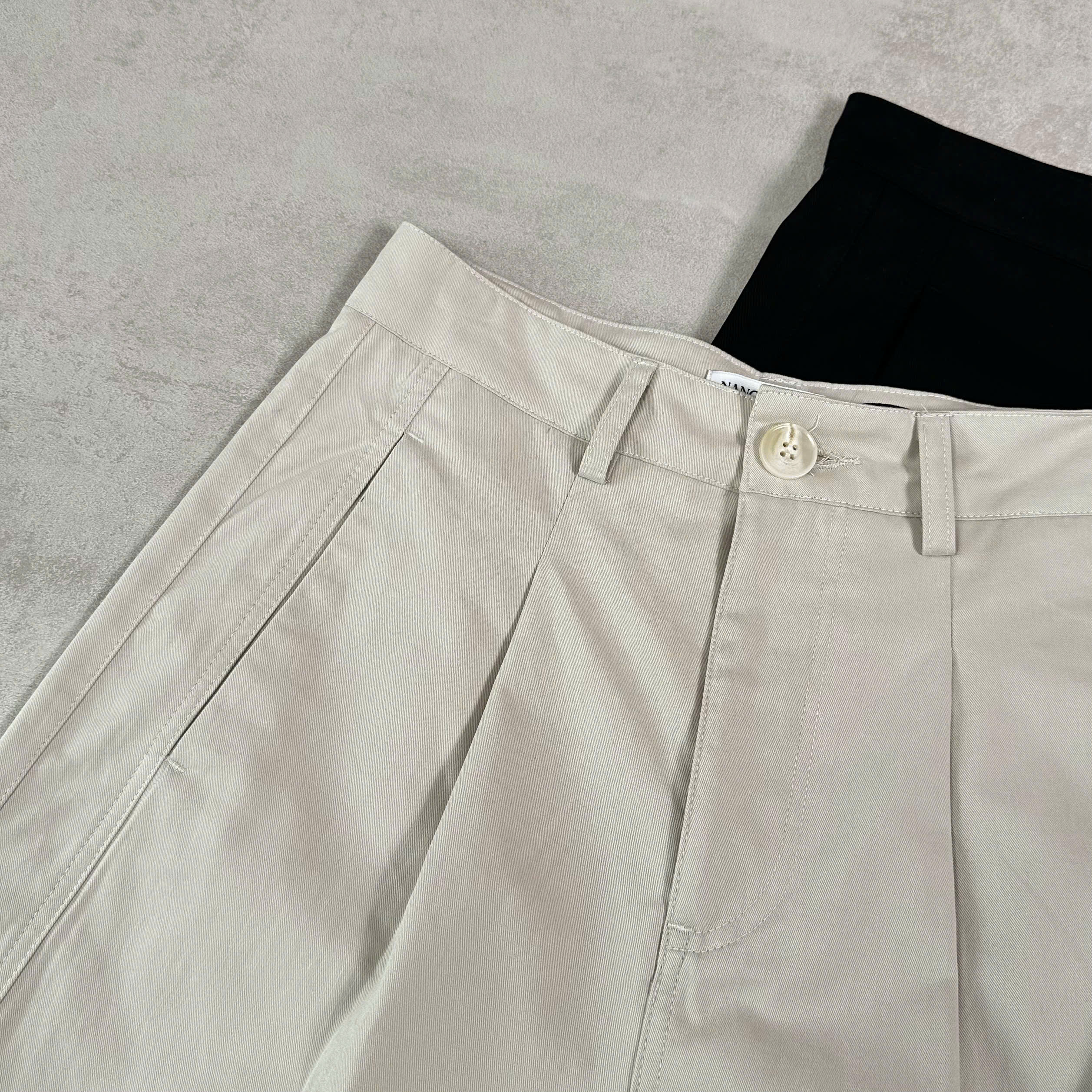 S3623 - S kaki lưng thun