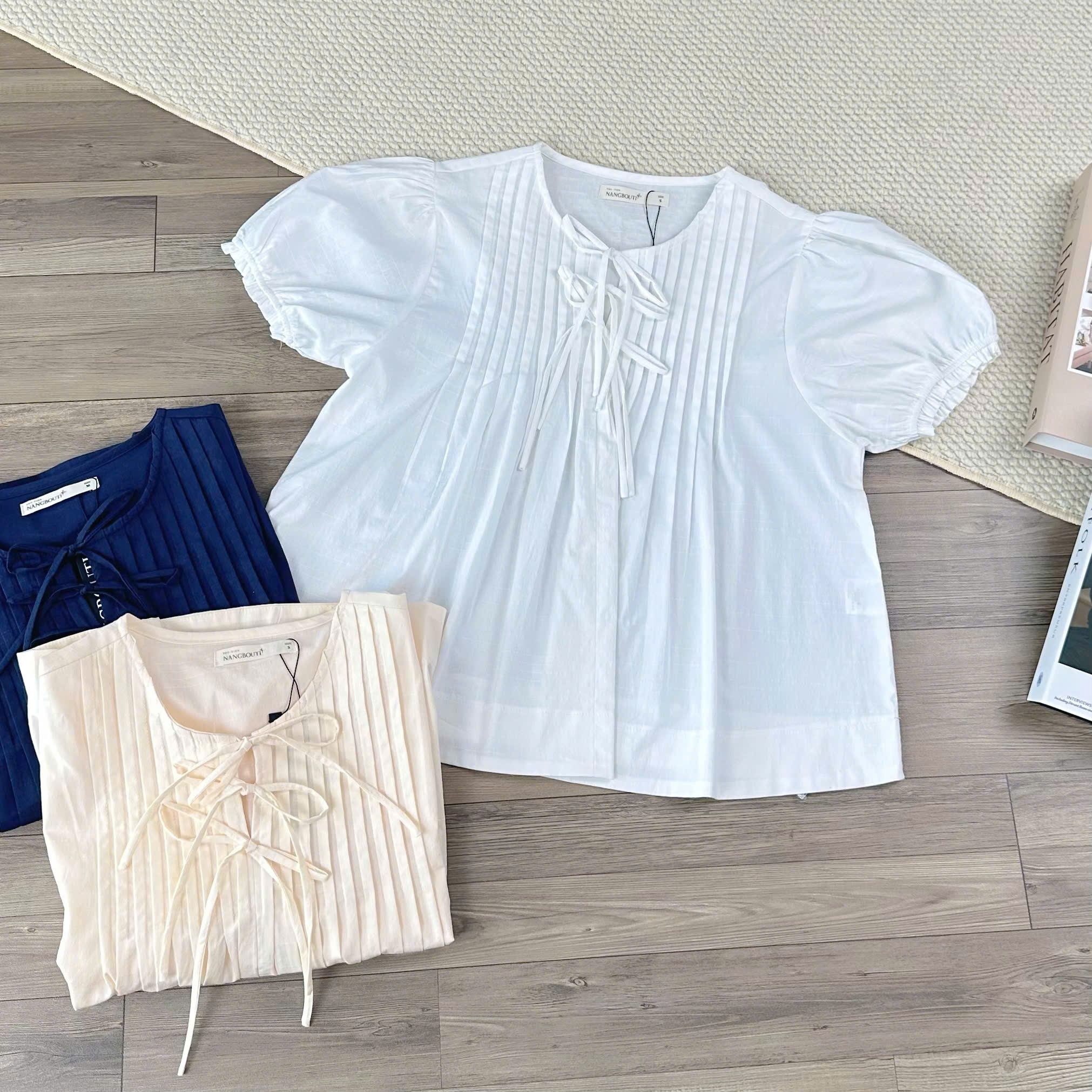 A29649 - A babydoll xếp li ngực