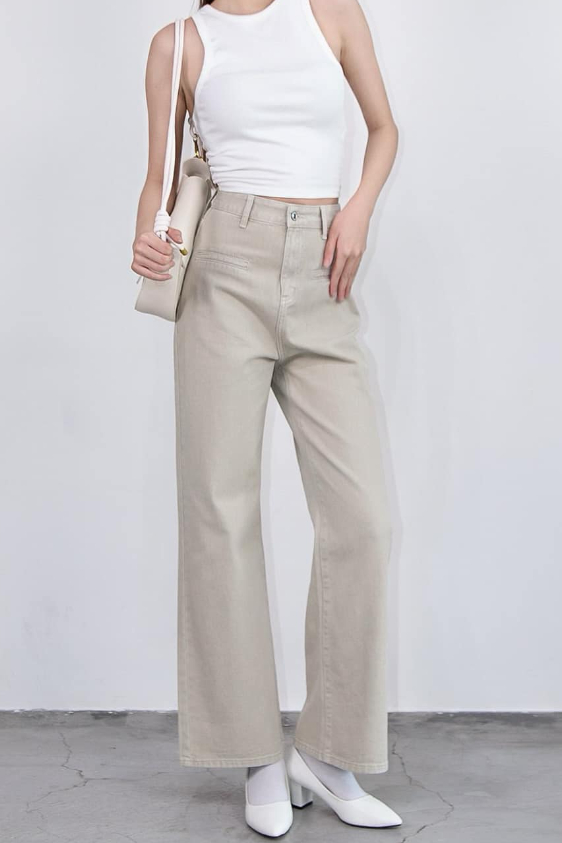 Q8031 - 	Q culottes J 2 túi mổ ngang