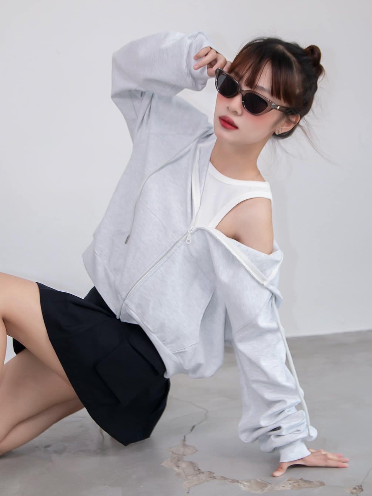 K2926 - K khoác trơn form gọn
