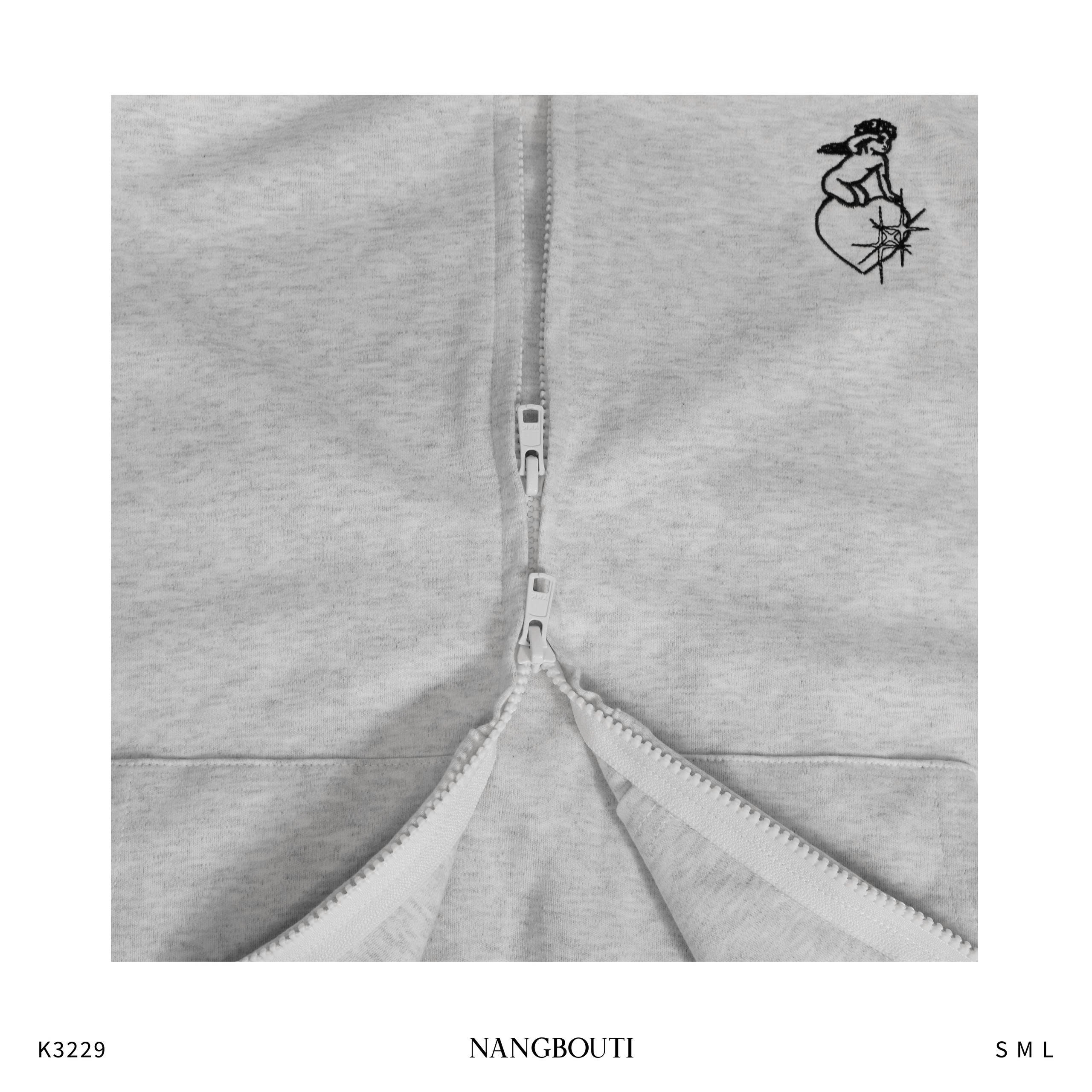 K3229-Áo khoác thêu Fallen Angel