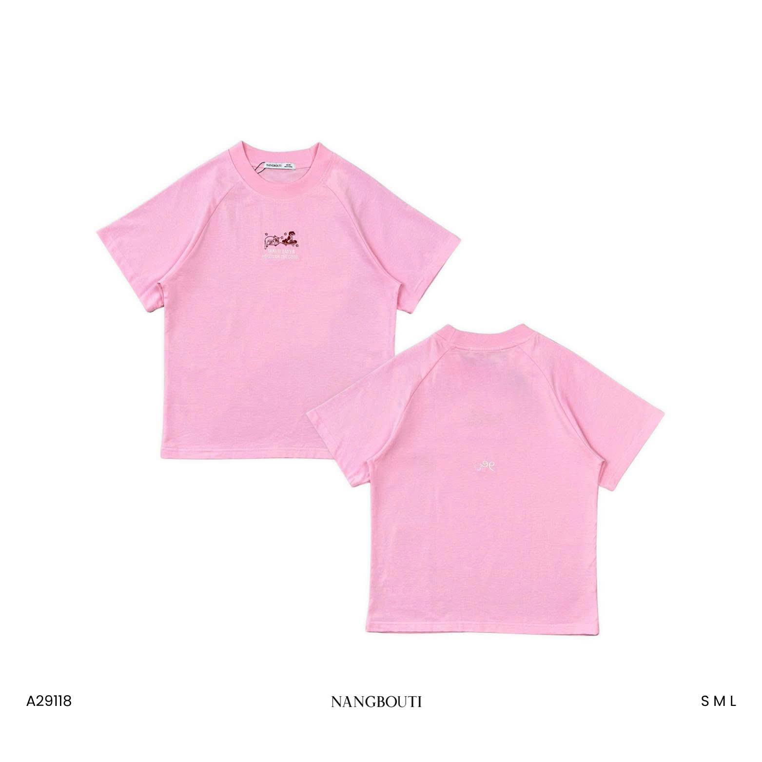 A29118-A thun raplang thêu cún&mèo