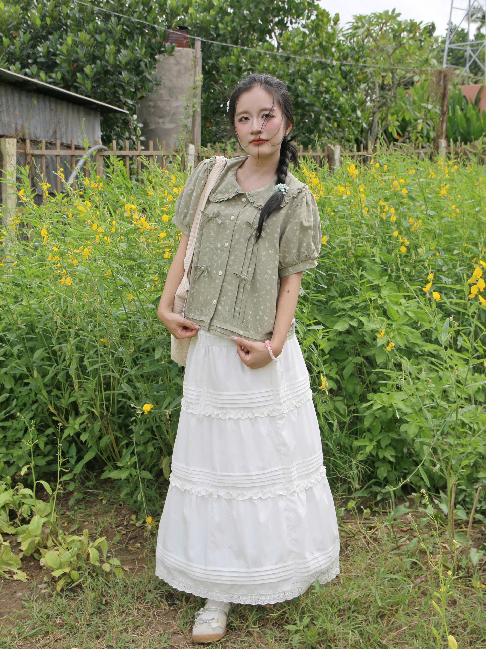 A28839 - A kiểu cổ sen phối bèo