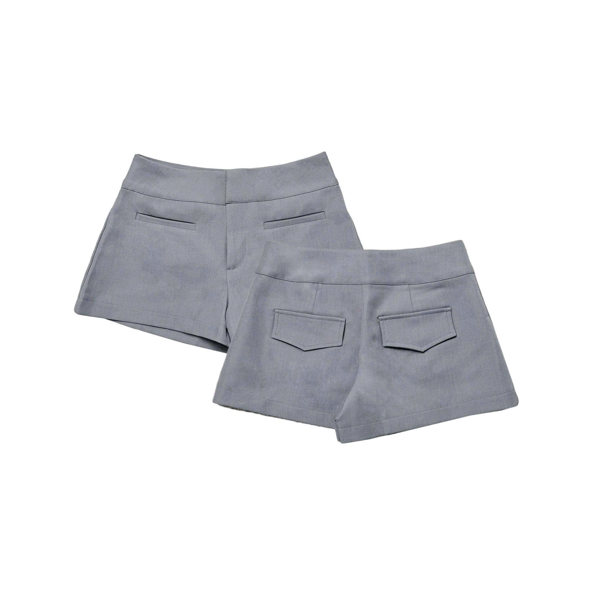 S3691 - Short kaki hàn túi mổ trước