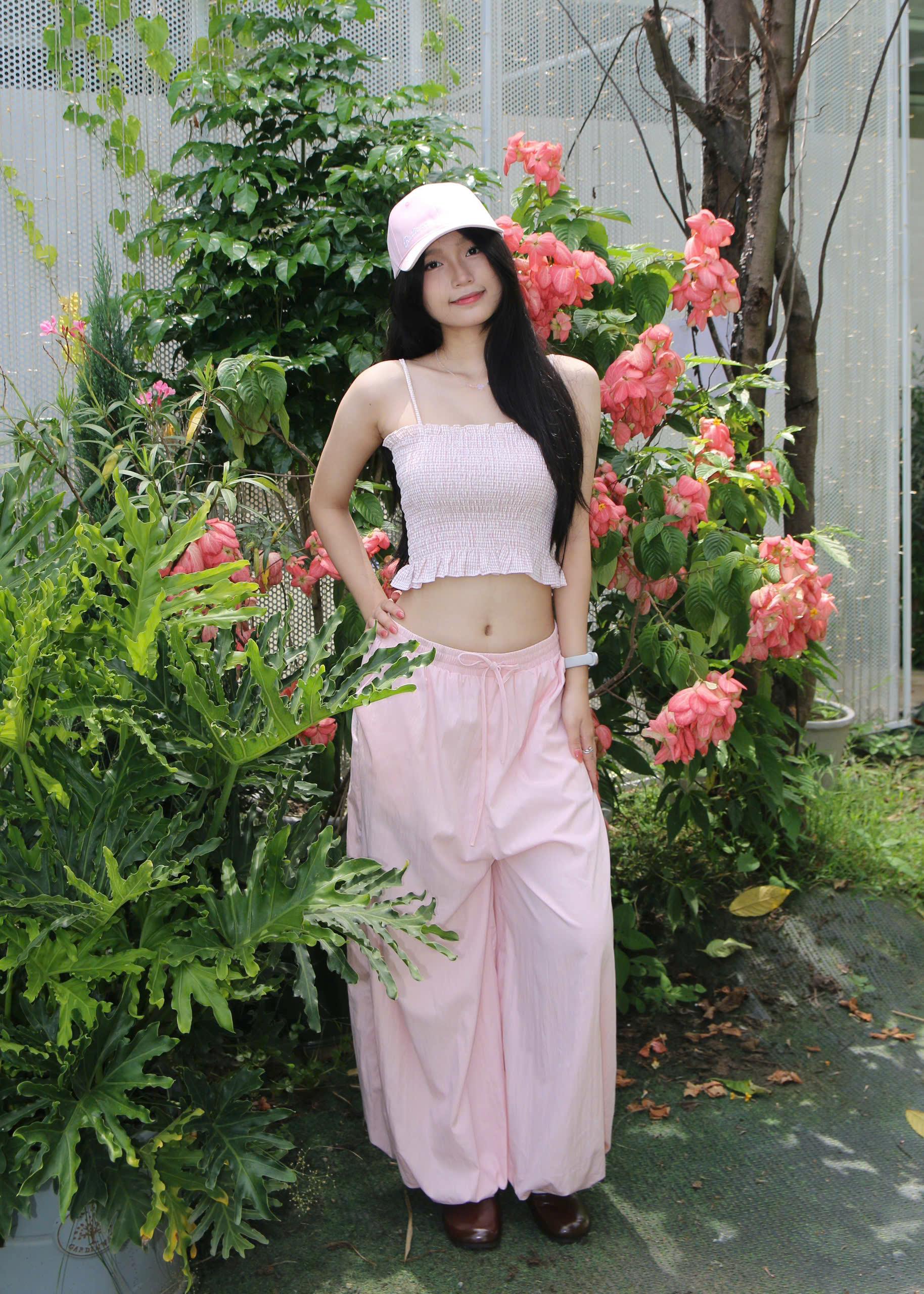 A29708- A 2 dây smocking thân