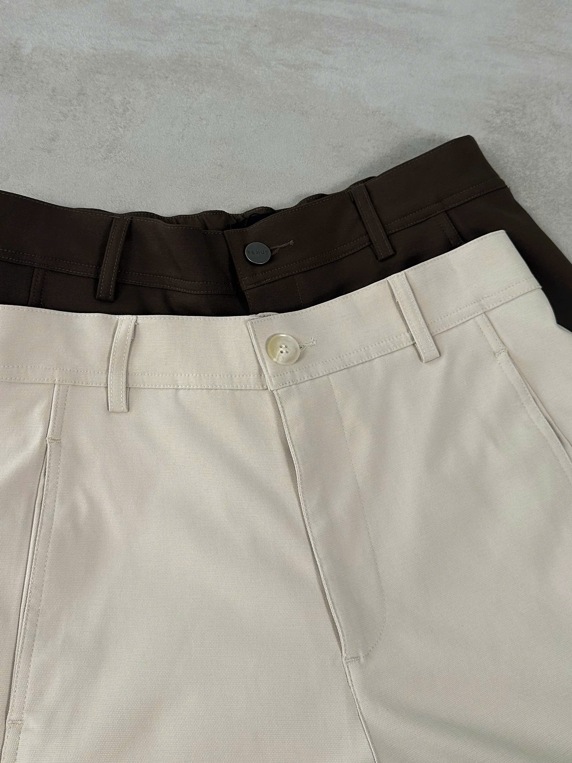 Q8785 - 	Q dài nam ống cong thun sau