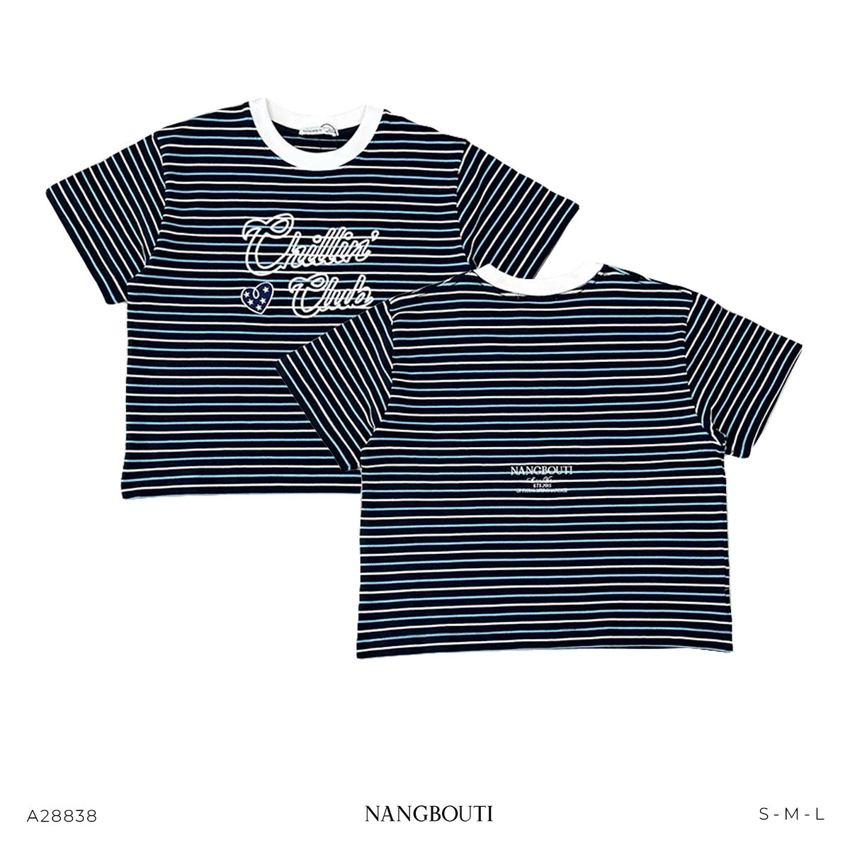 A28838 - A thun boxy thêu Chill