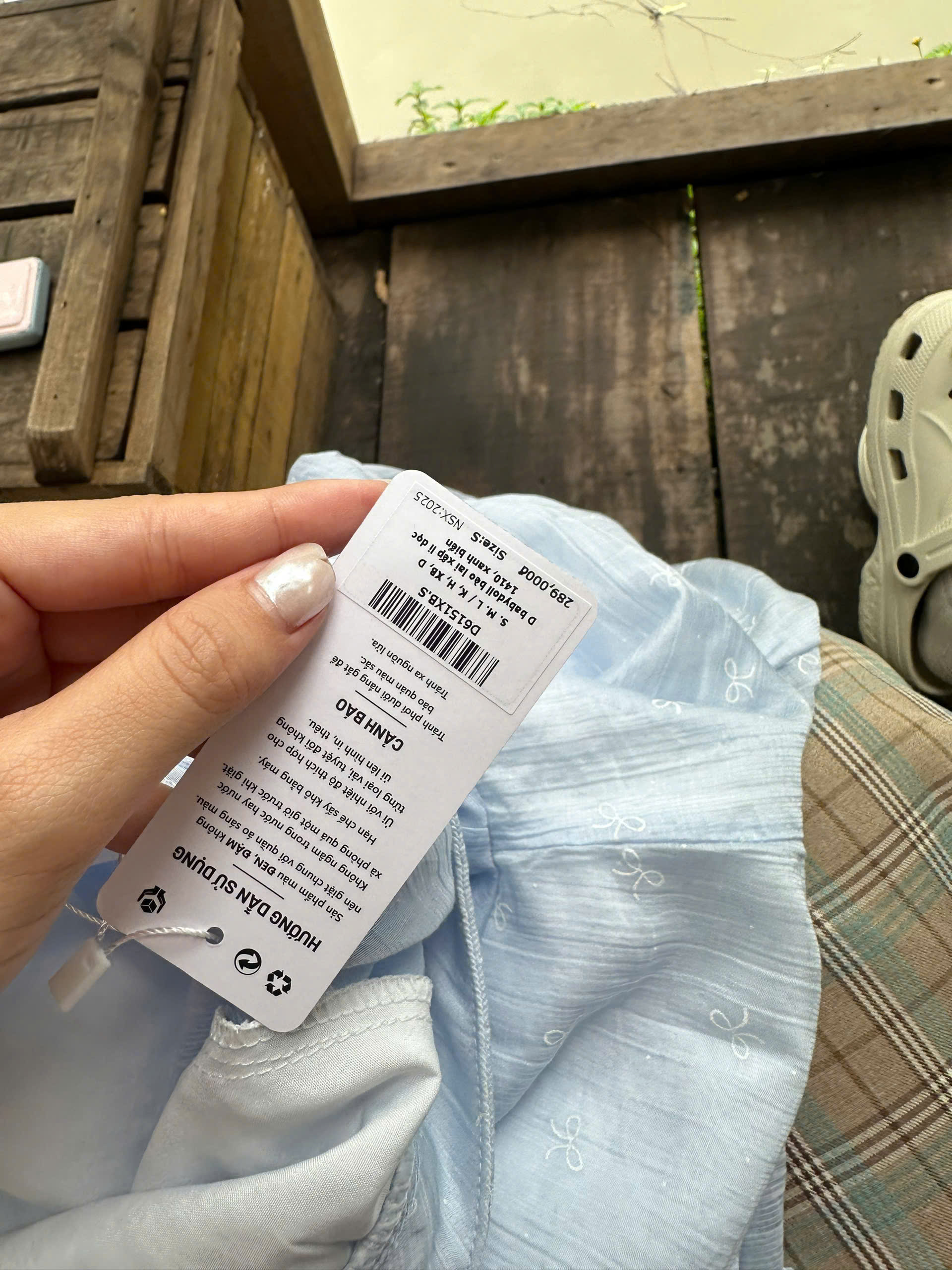 D6151 - D babydoll bèo lai xếp li dọc