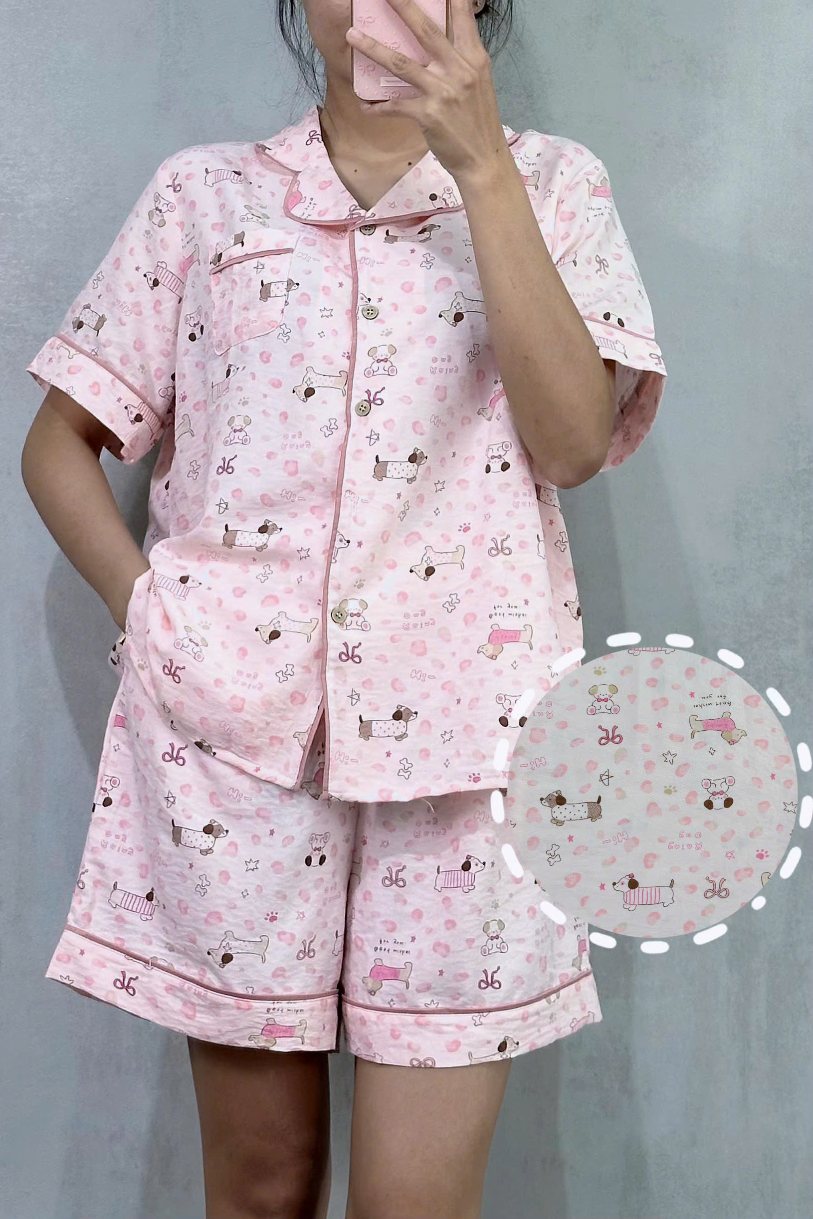 SE2001 - SE TCQC đũi premium cổ bẻ phối viền